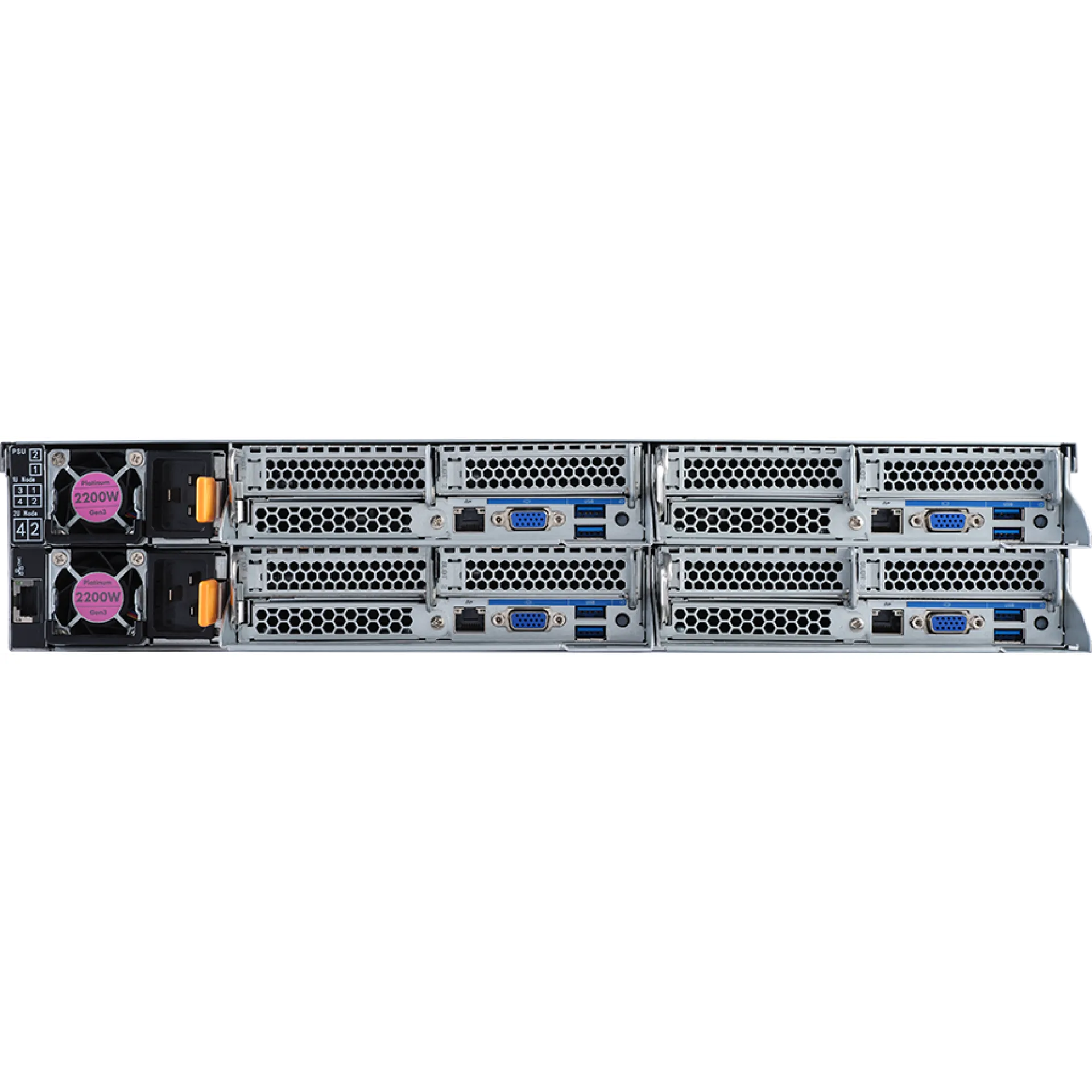 Gigabyte H262-PC2 rear view