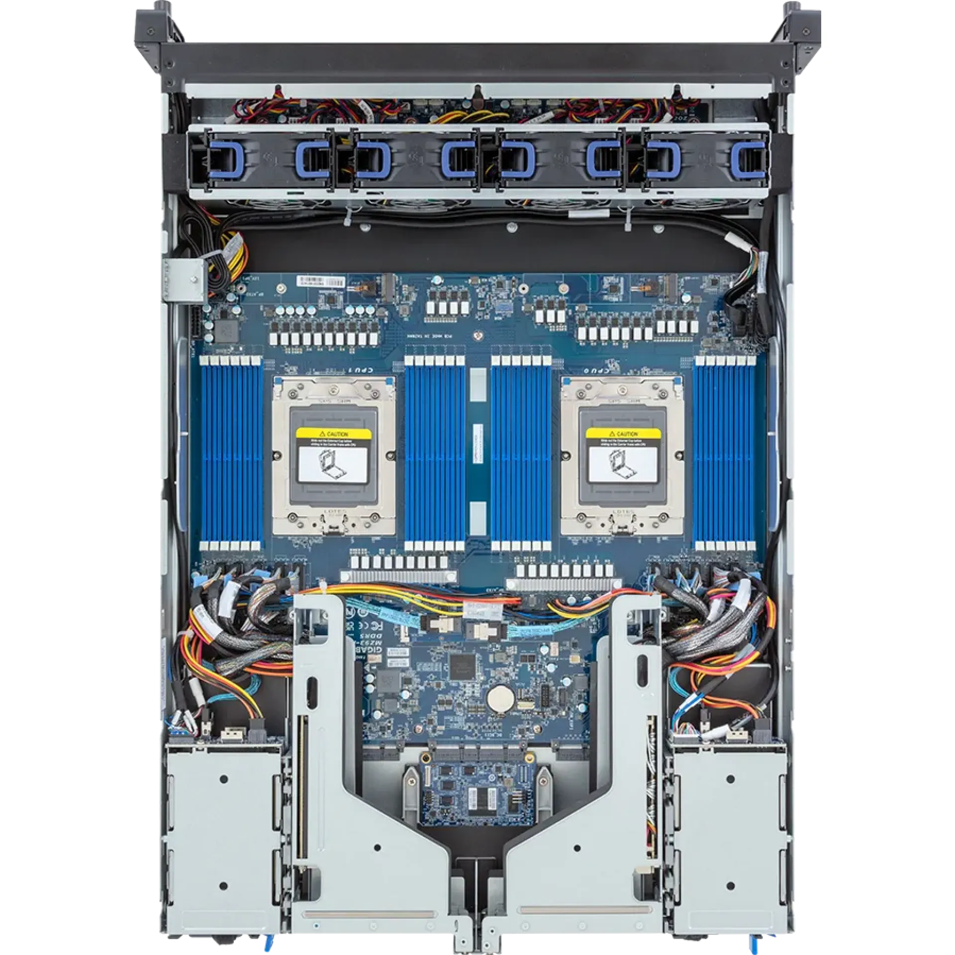 Gigabyte E283-Z91-AAD1 top view