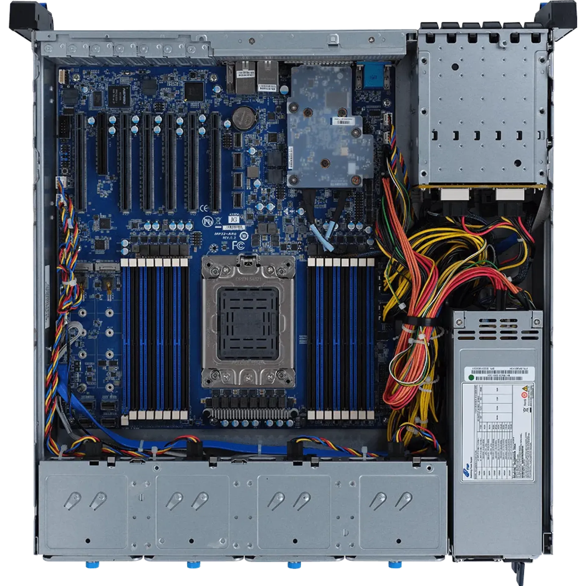 Gigabyte E133-X10-AAA1 top view