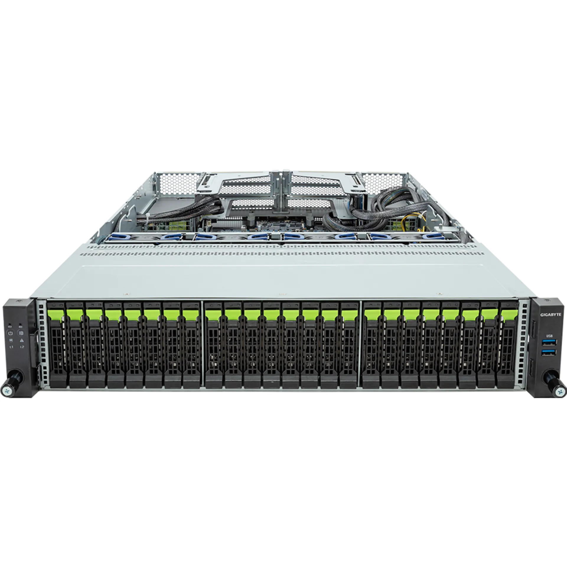 Gigabyte R283-P92-AAL1 front view