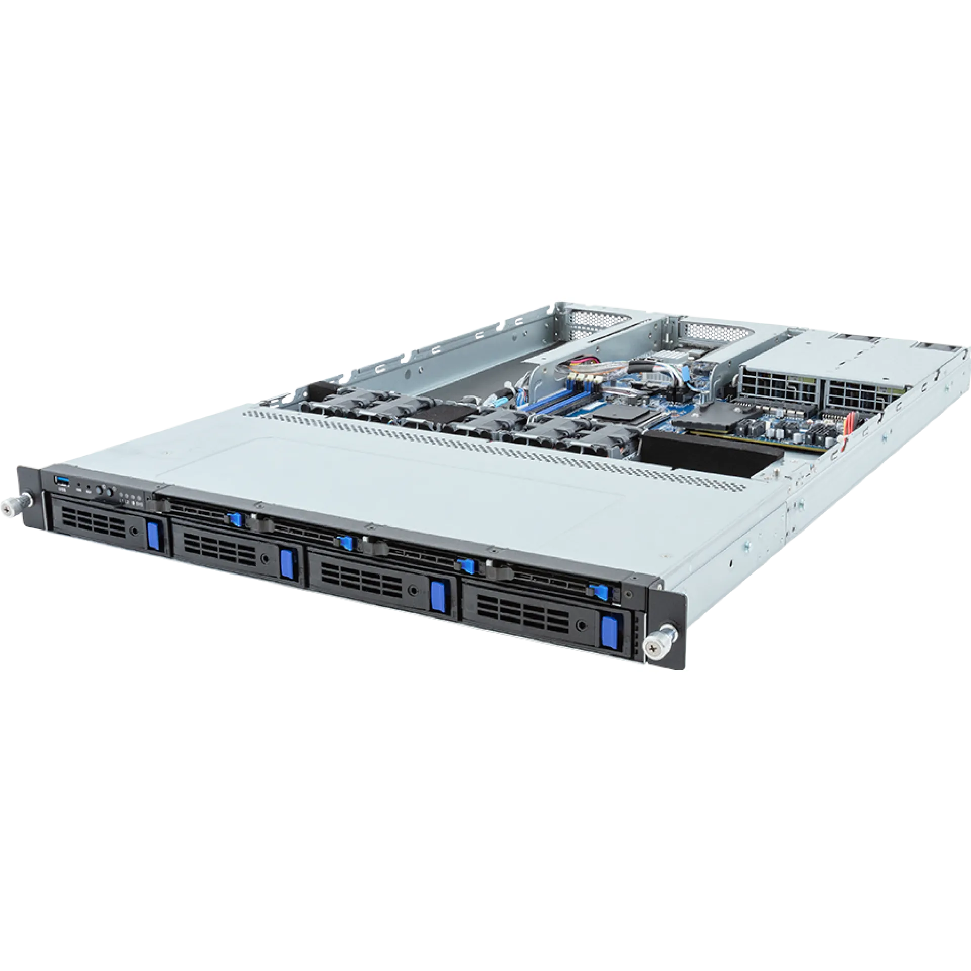 Gigabyte R133-C11-AAB1 angle view
