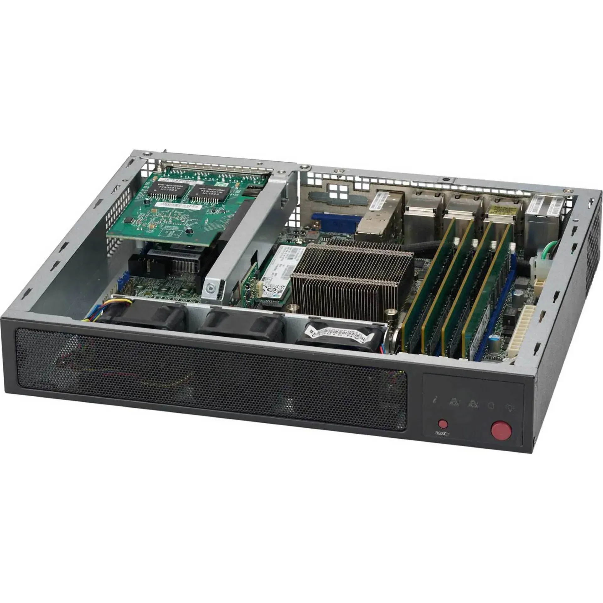 Supermicro SYS-E300-8D angle view
