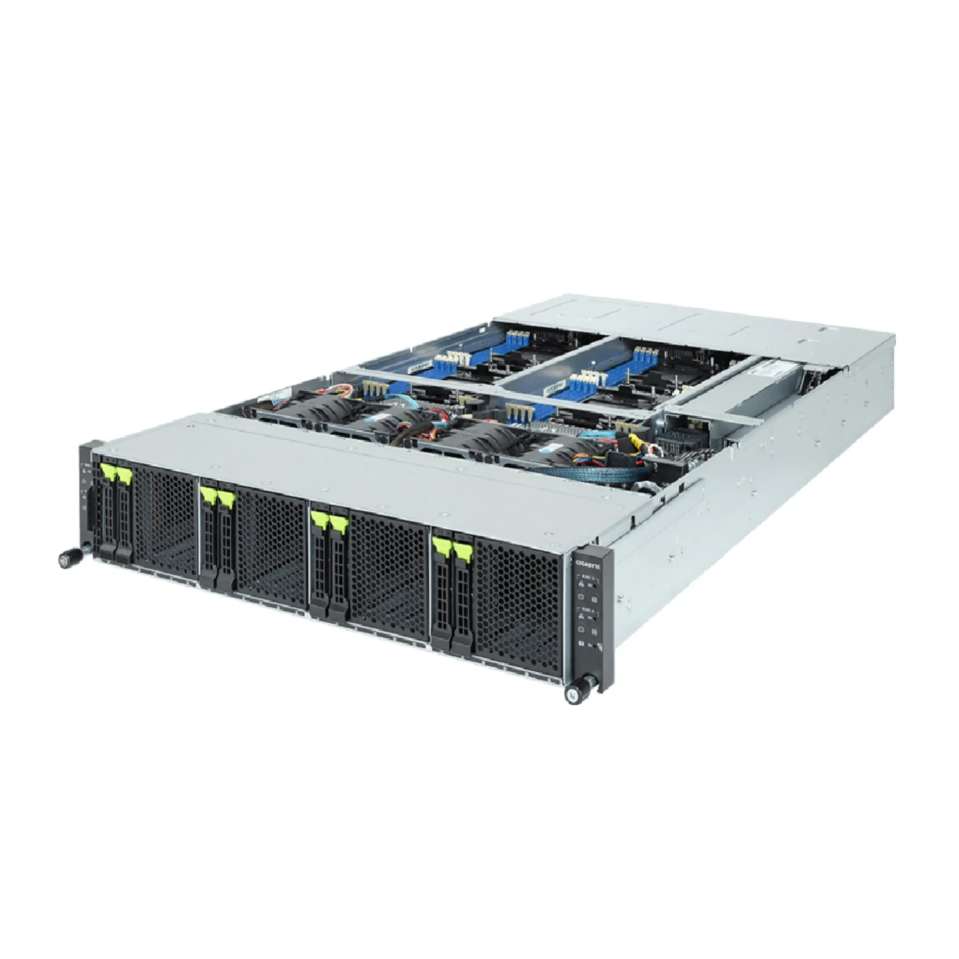 Gigabyte H263-S64-AAW1 angle view