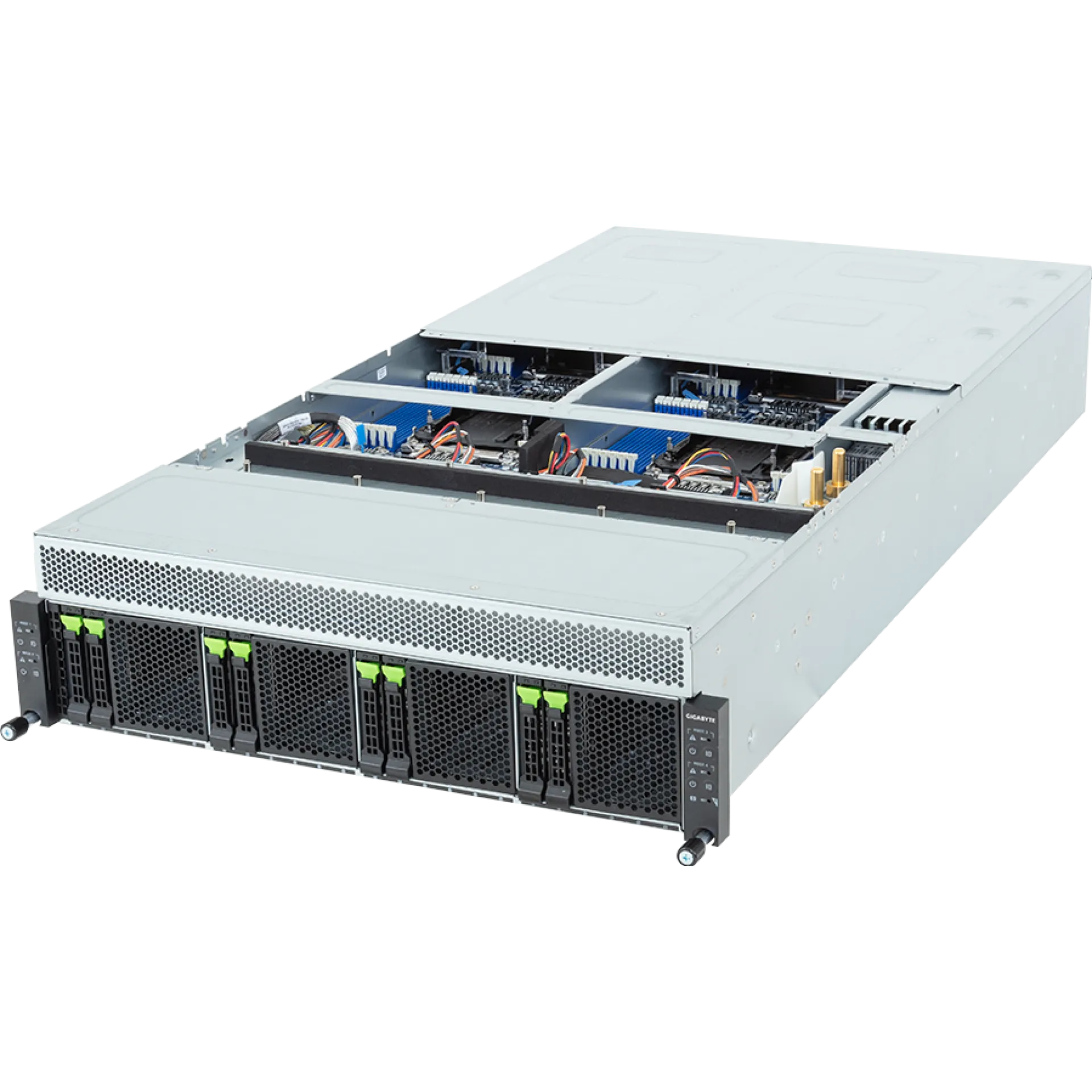 Gigabyte R282-P91 angle view