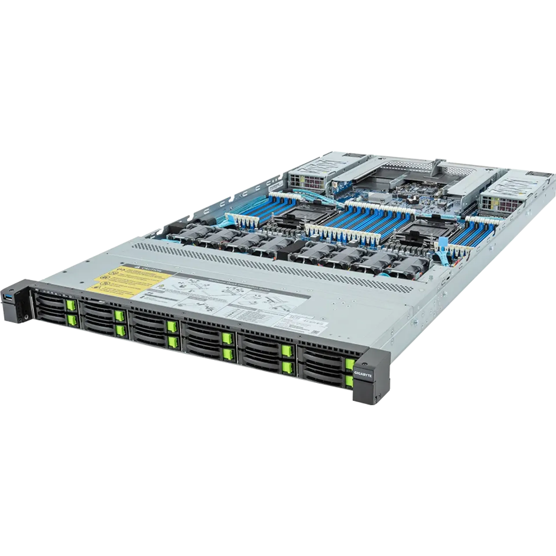 Gigabyte R183-S92-AAV1 angle view