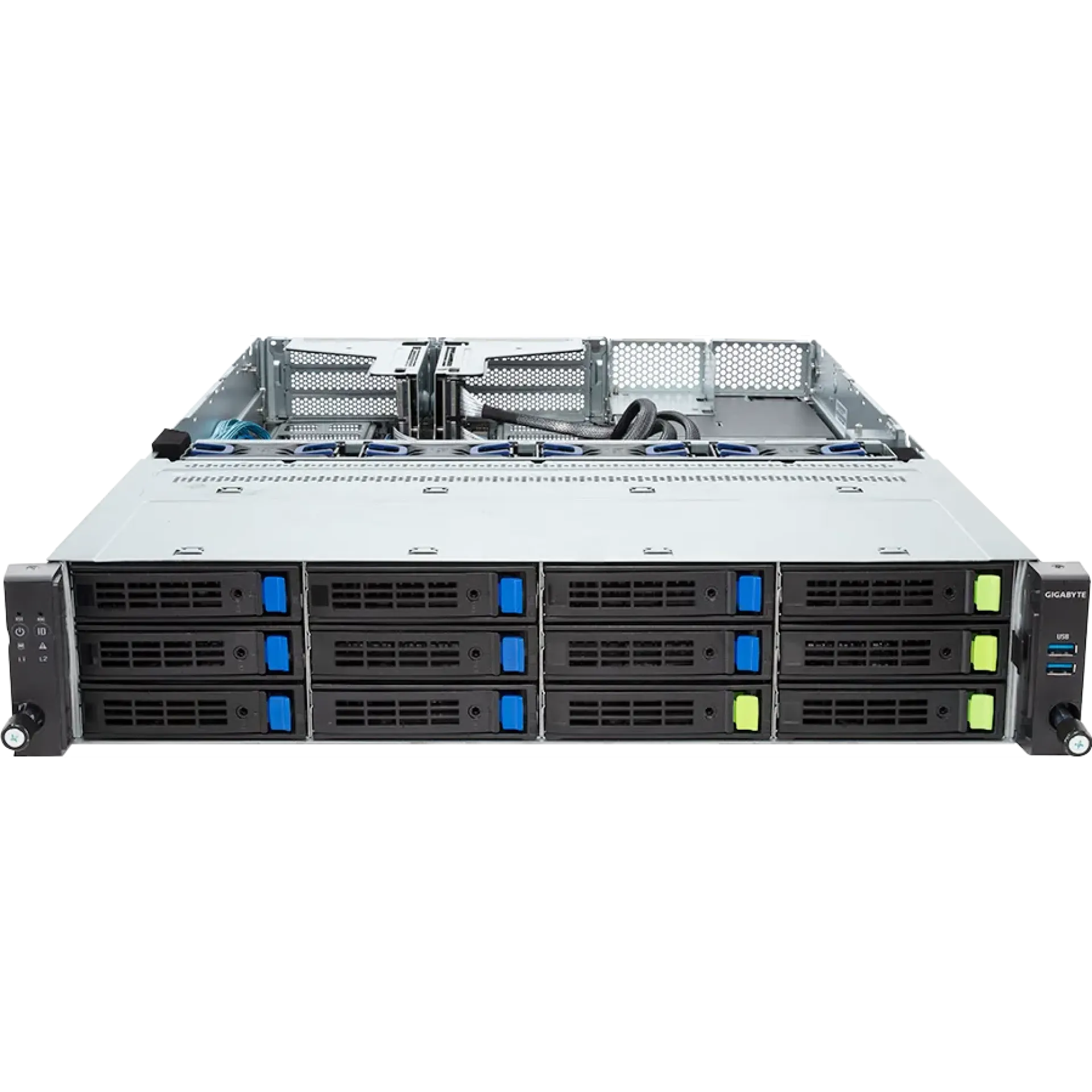 Gigabyte R263-P30-AAH1 front view