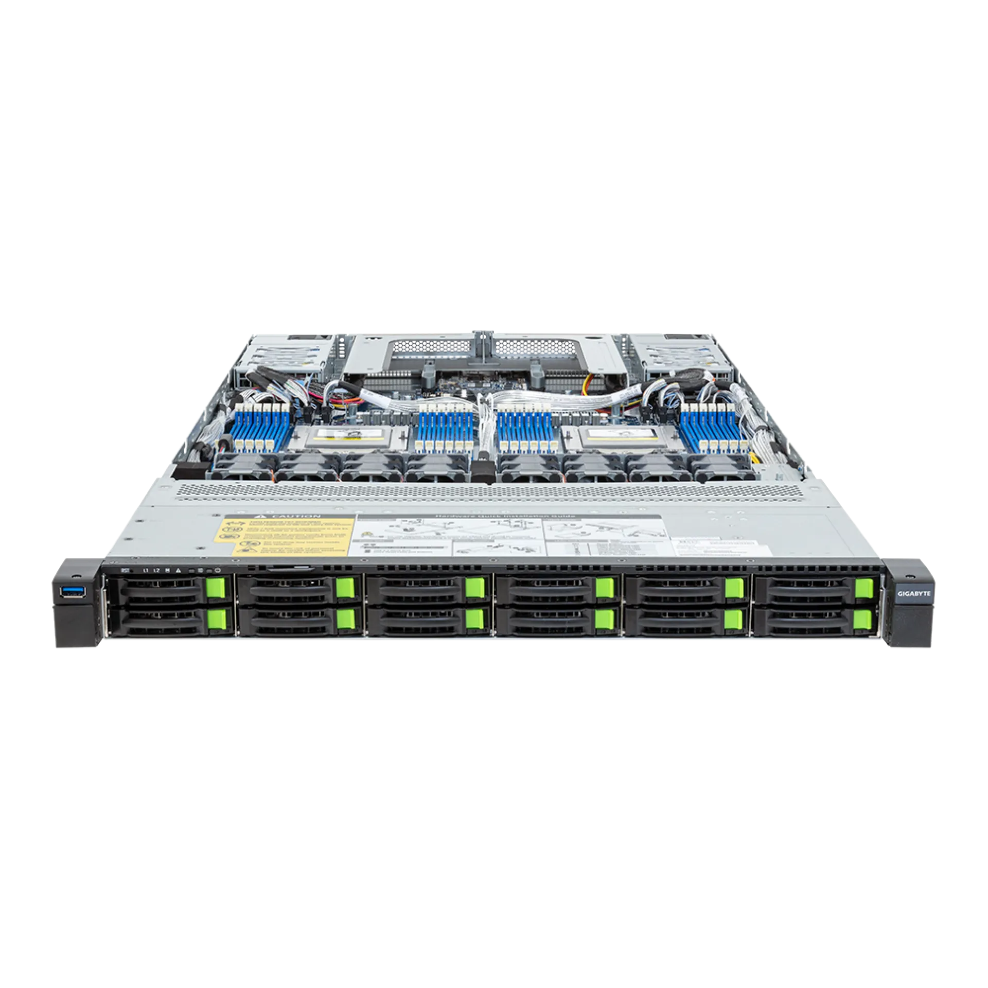 Gigabyte R183-Z94-AAV1 front view