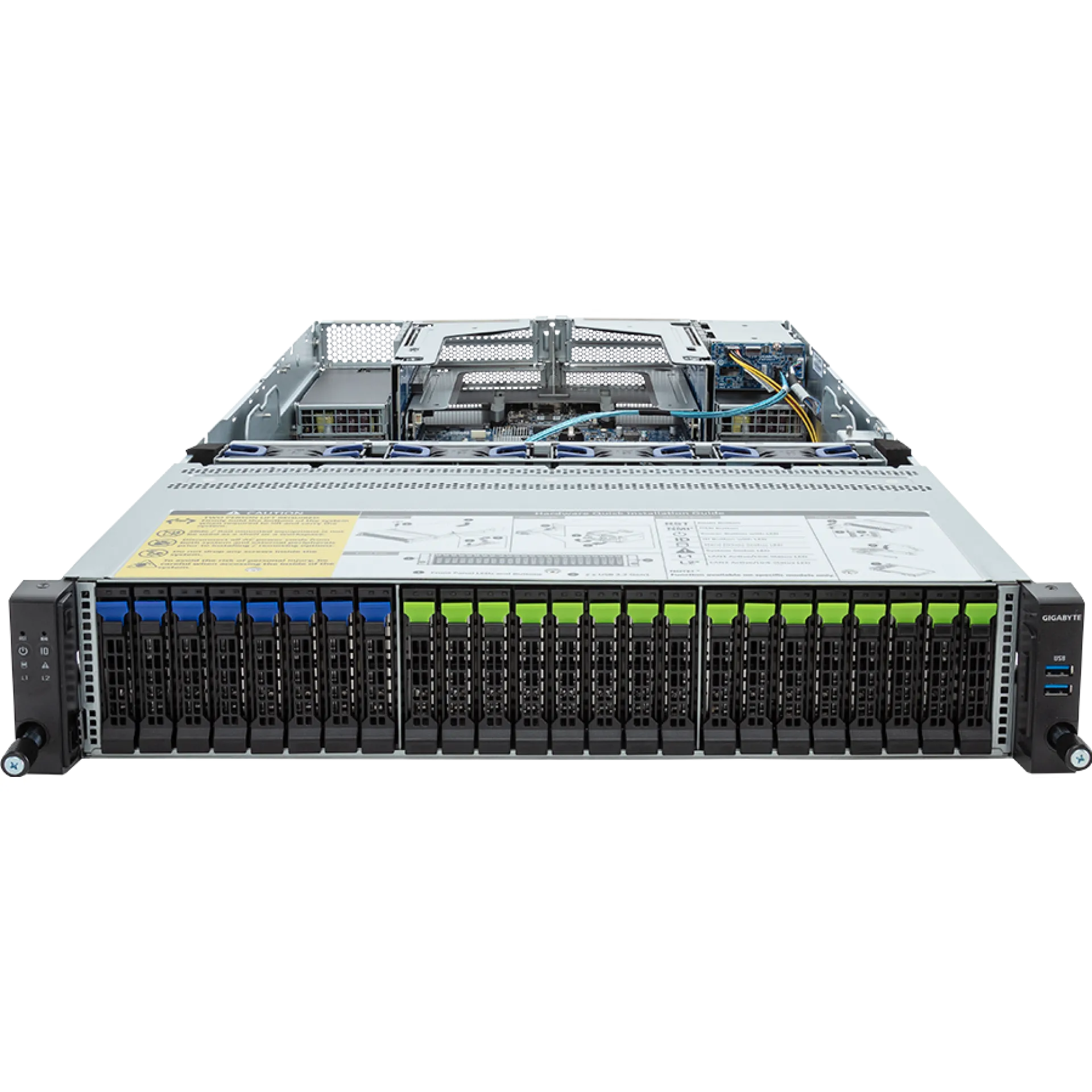 Gigabyte R283-S95-AAD1 front view