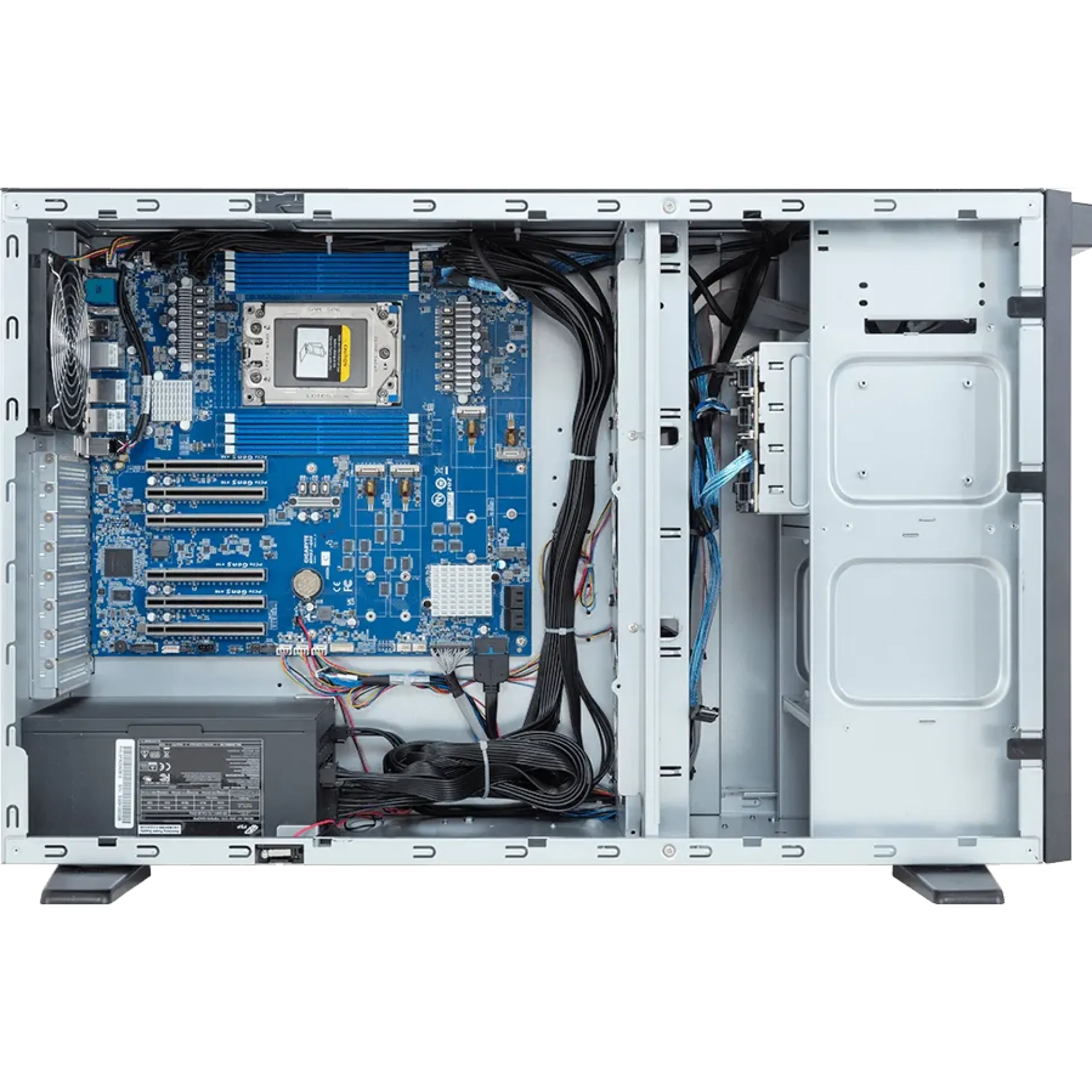 Gigabyte W773-H5D-AAF1 side view