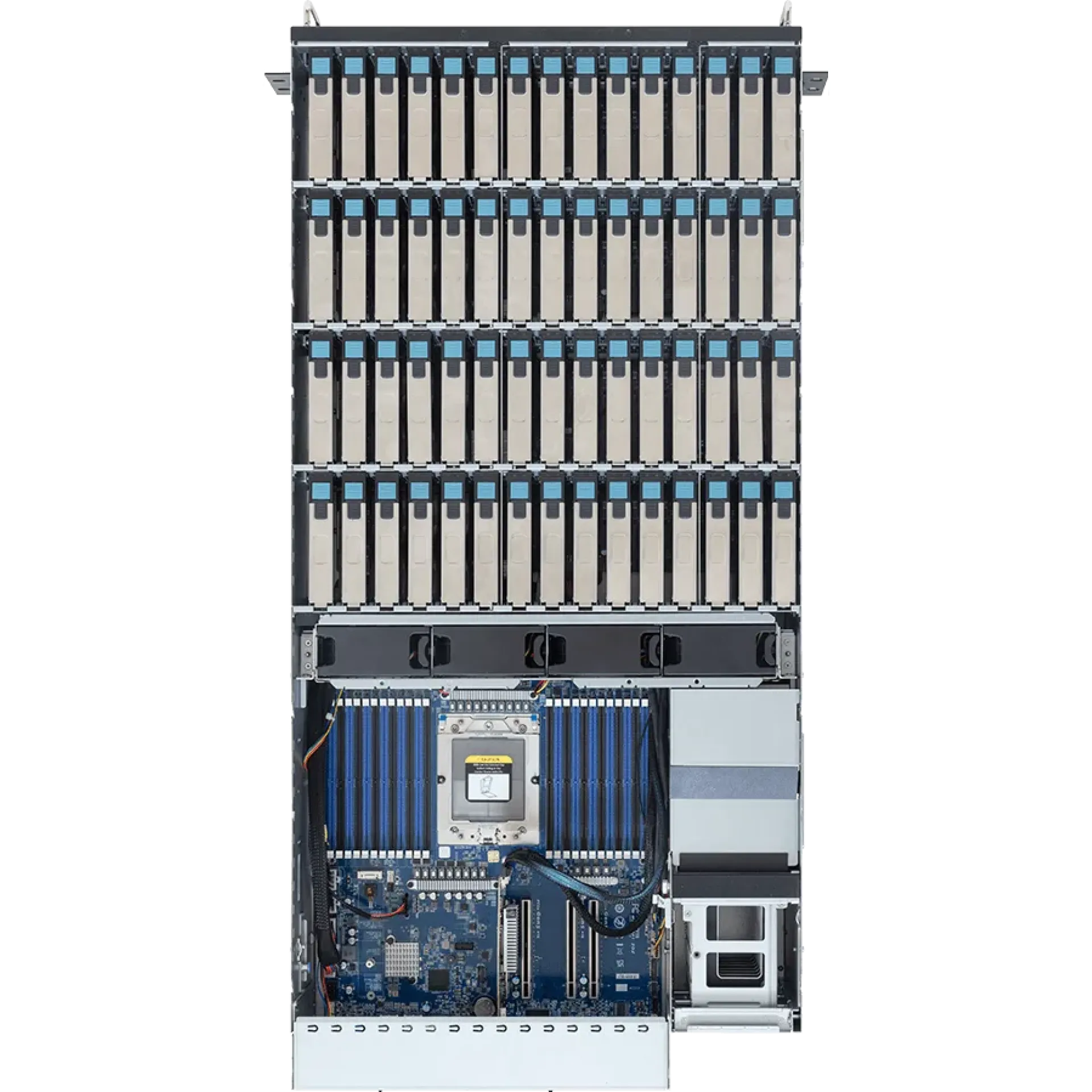 Gigabyte S463-Z30-AAB1 top view