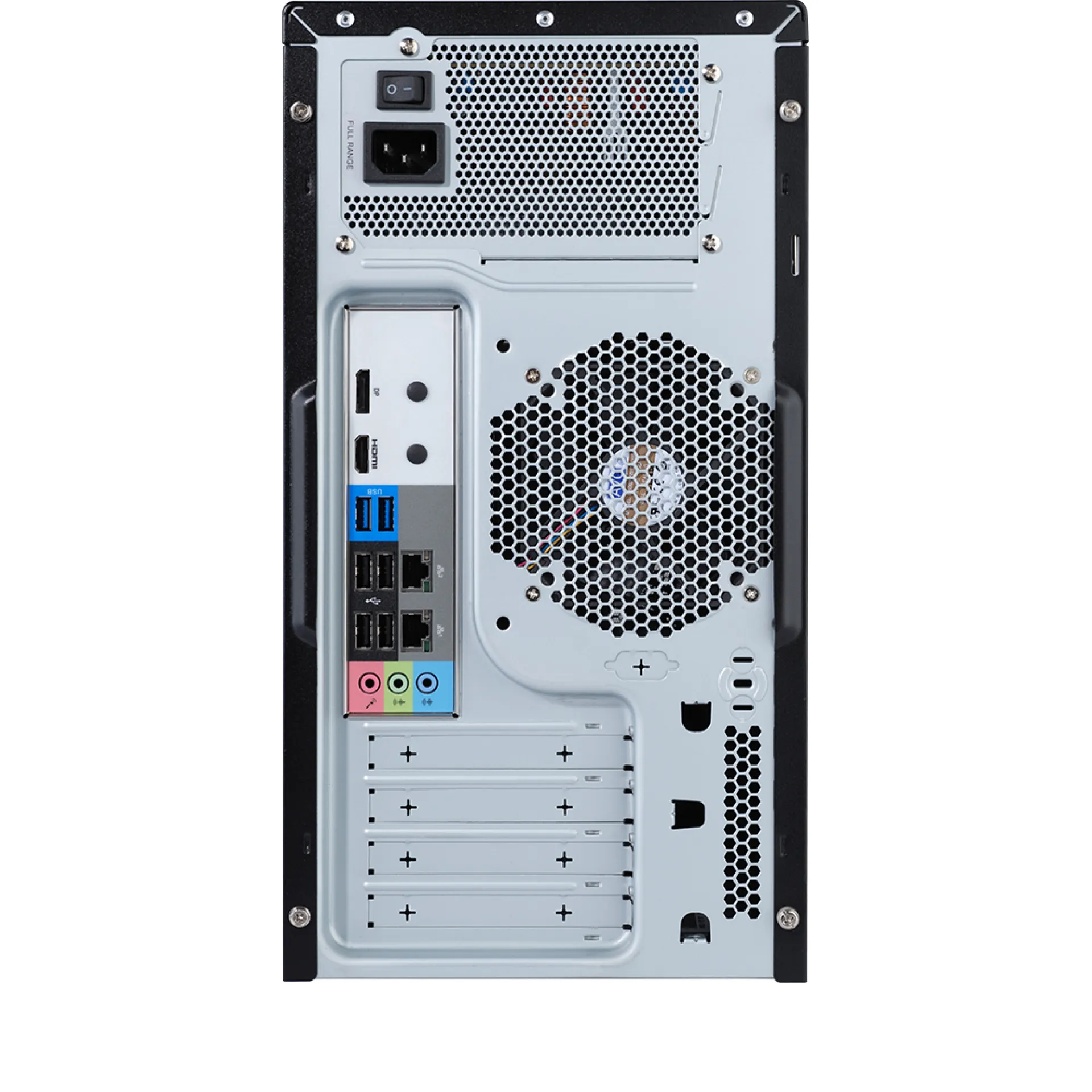 Gigabyte W331-Z00 rear view