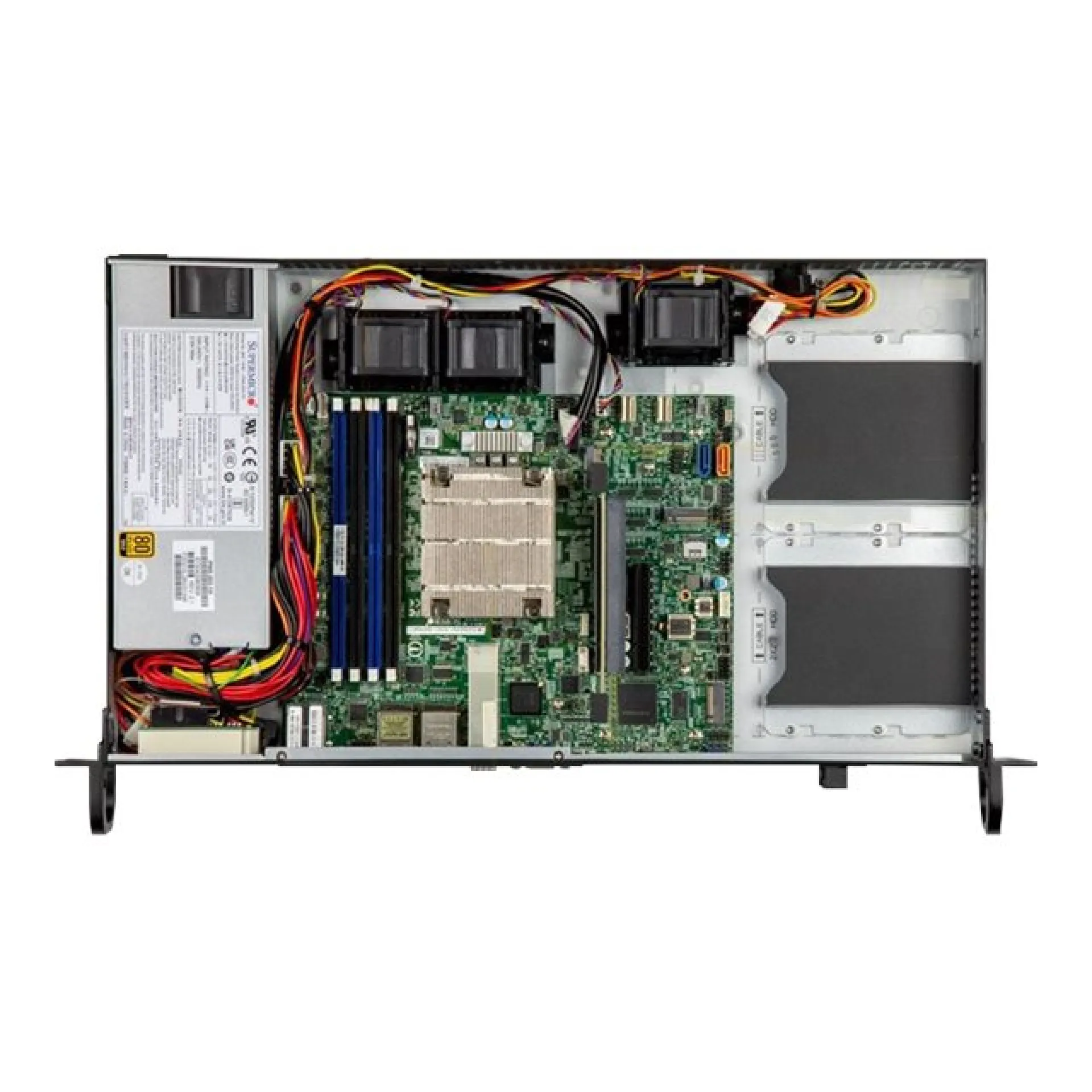 Supermicro SYS-510D-8C-FN6P top view