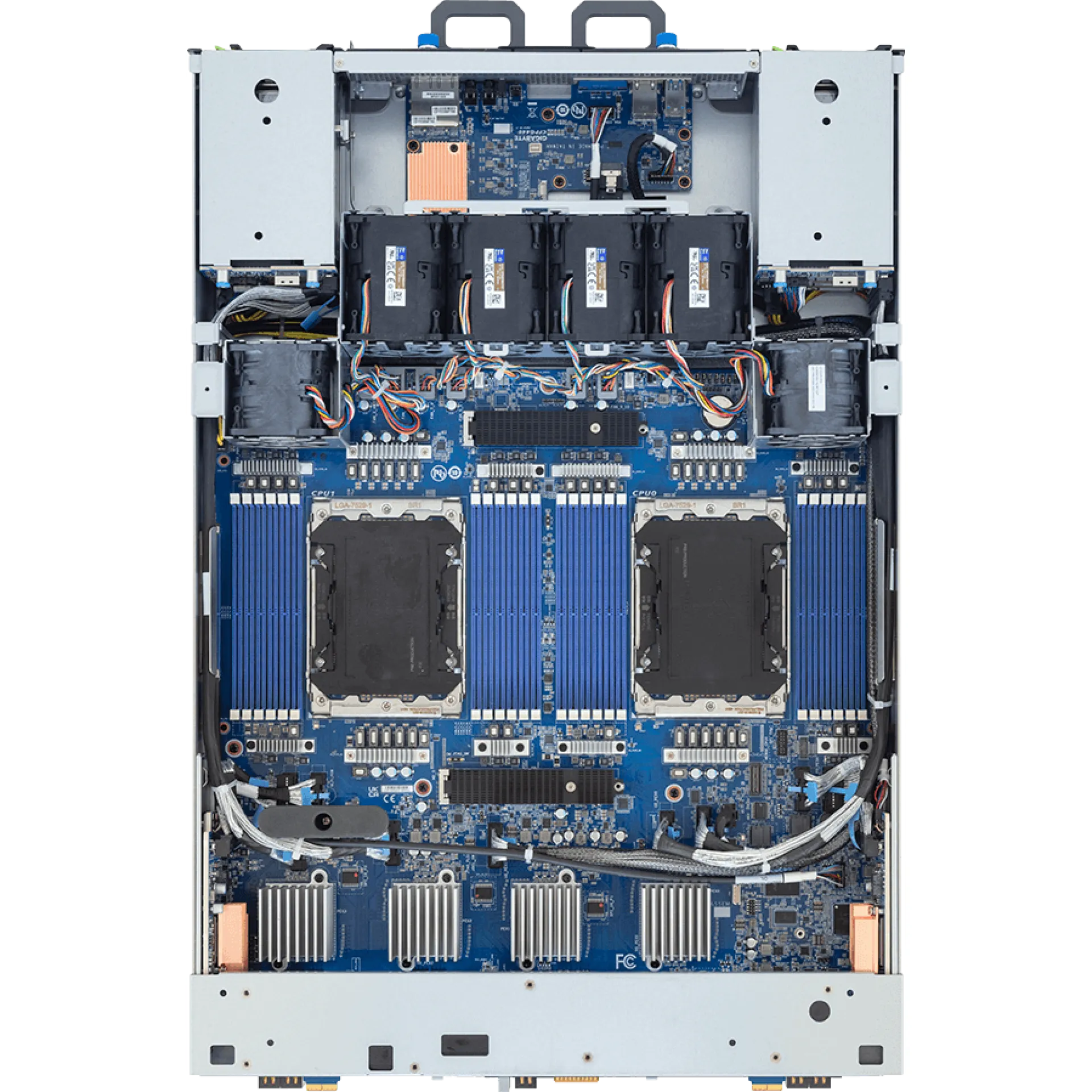Gigabyte G894-AD3-AAX7 top view