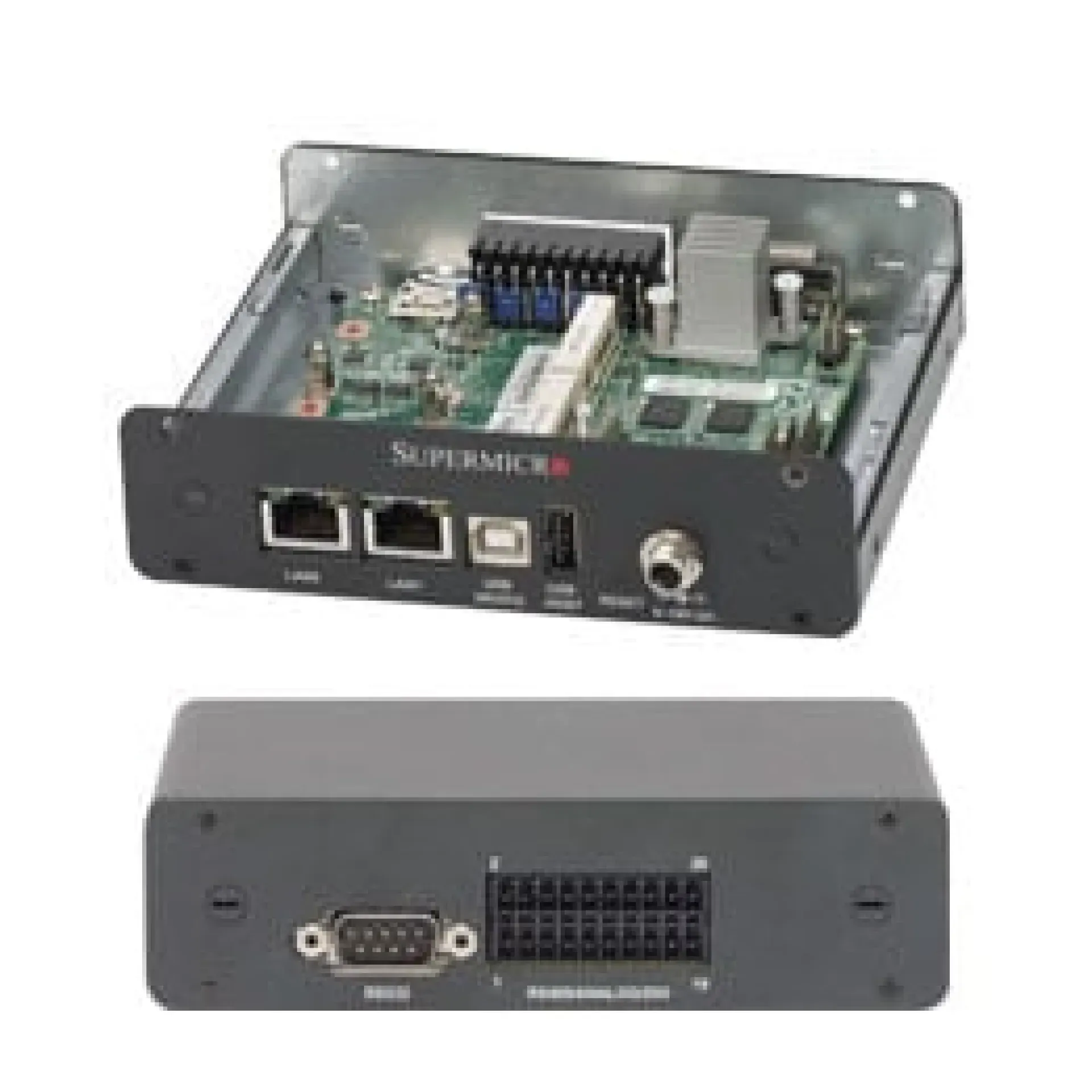 Supermicro SYS-E100-8Q detail view