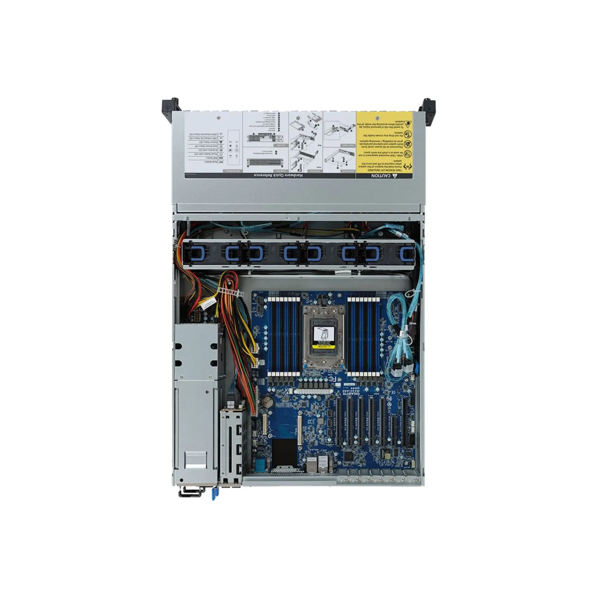 Gigabyte R272-Z31 top view