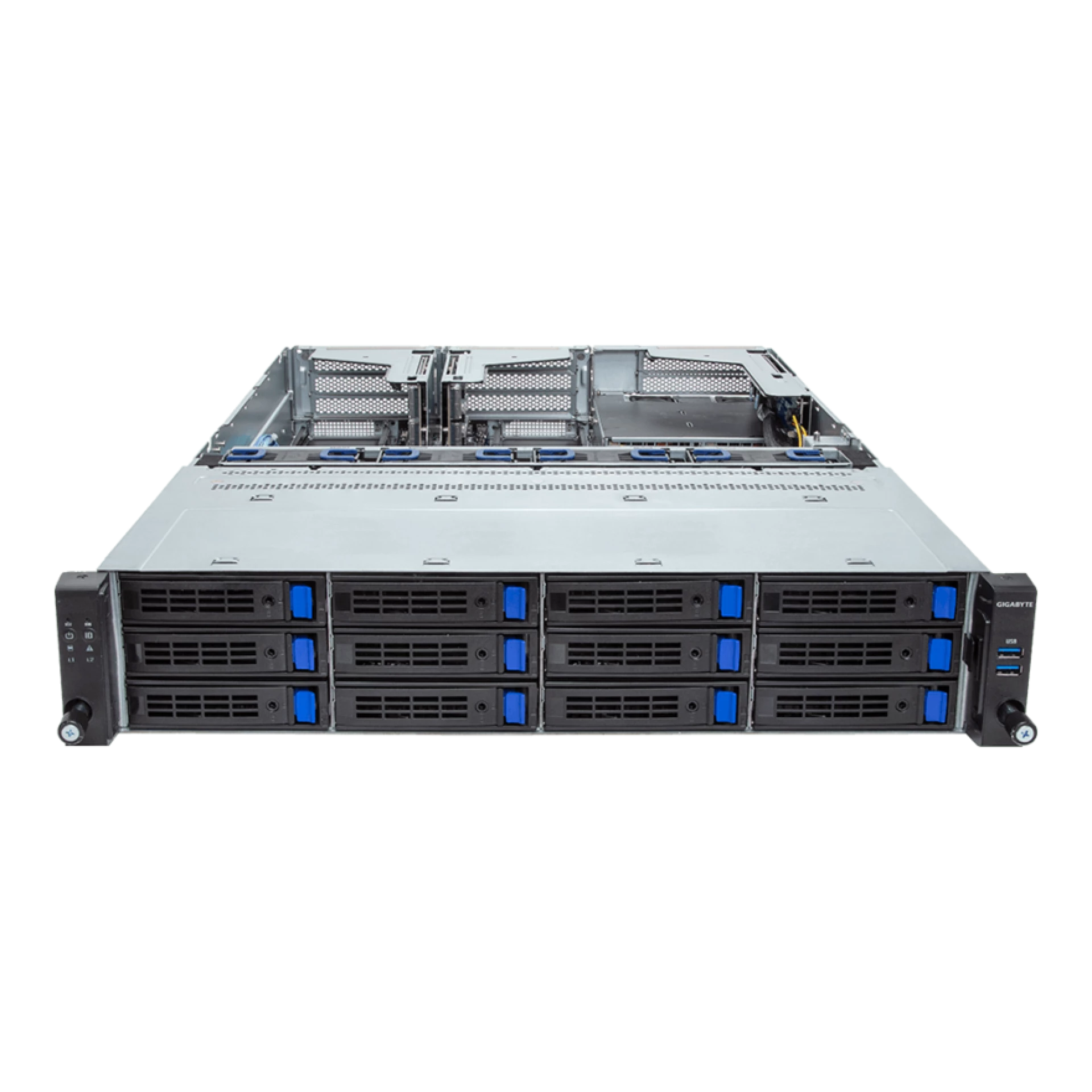 Gigabyte R263-S33-AAF1 front view