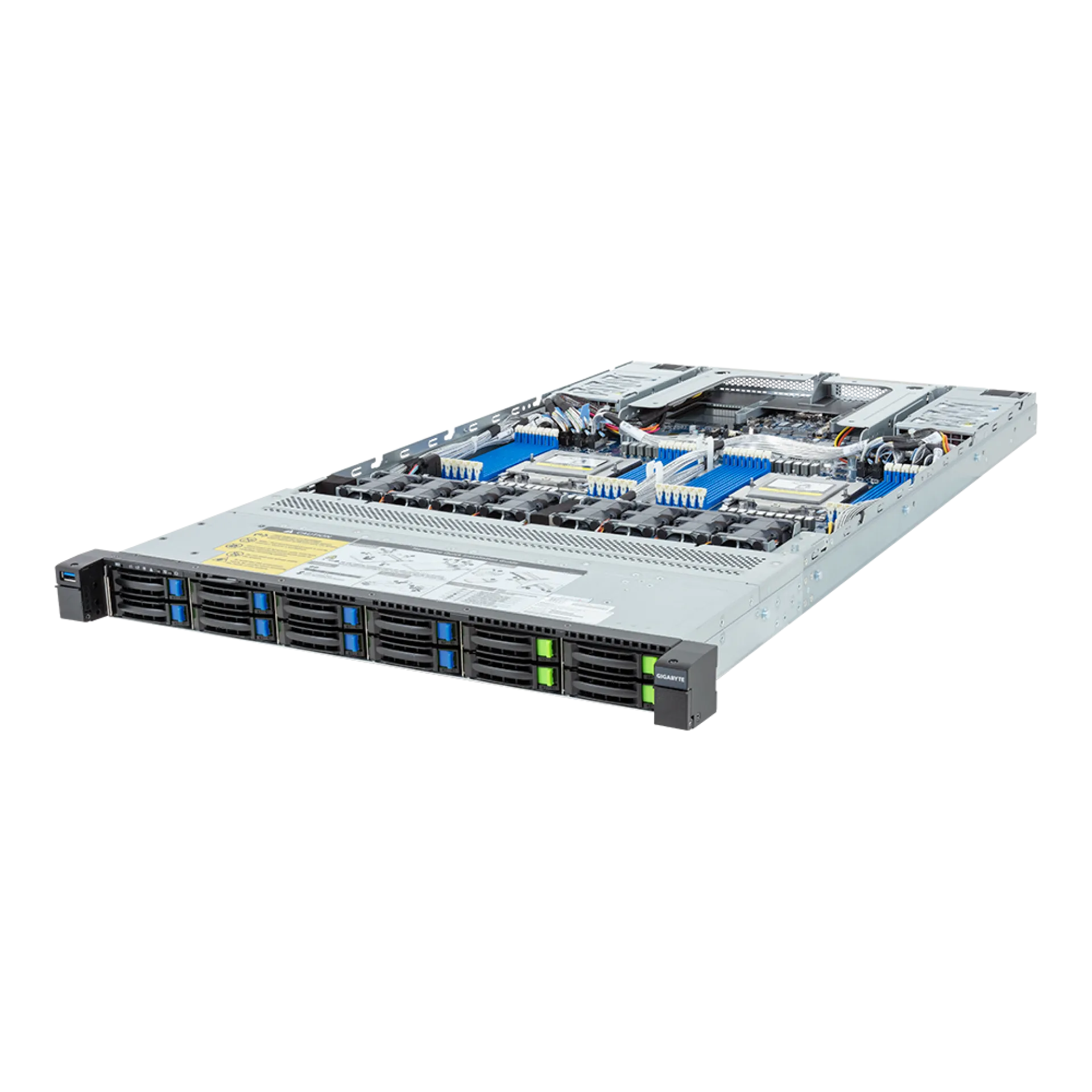 Gigabyte R183-Z94-AAV2 angle view
