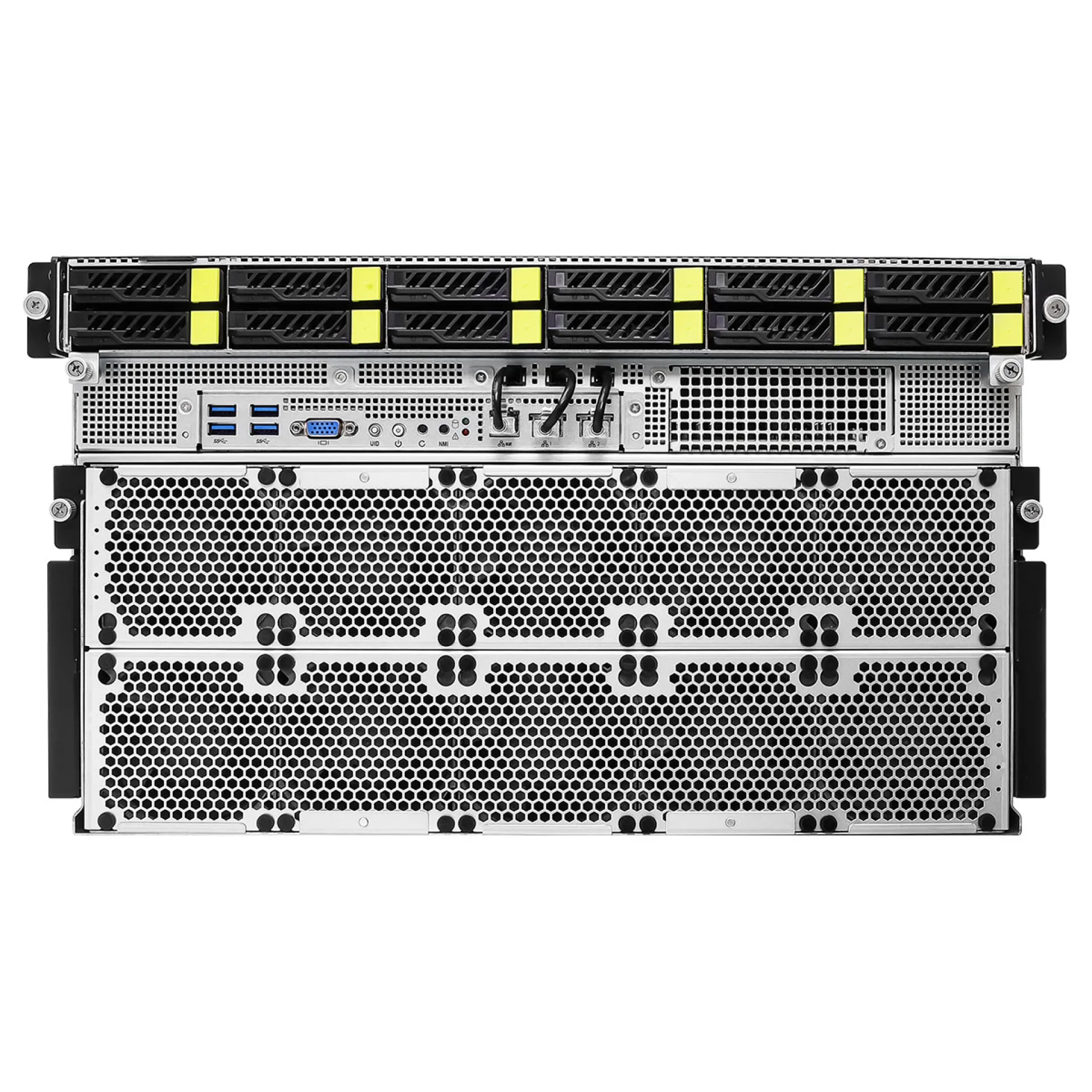 ASRock 6U8X-TURIN2 SYN H200 front view