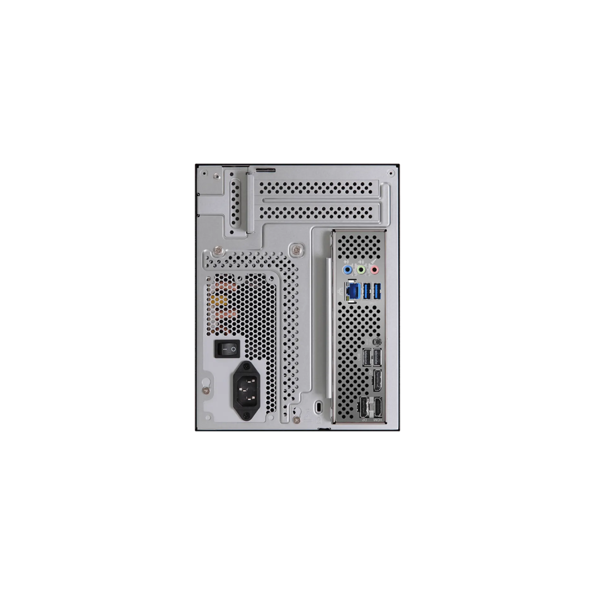 ASRock 90BXG4P01-A10GA0W rear view