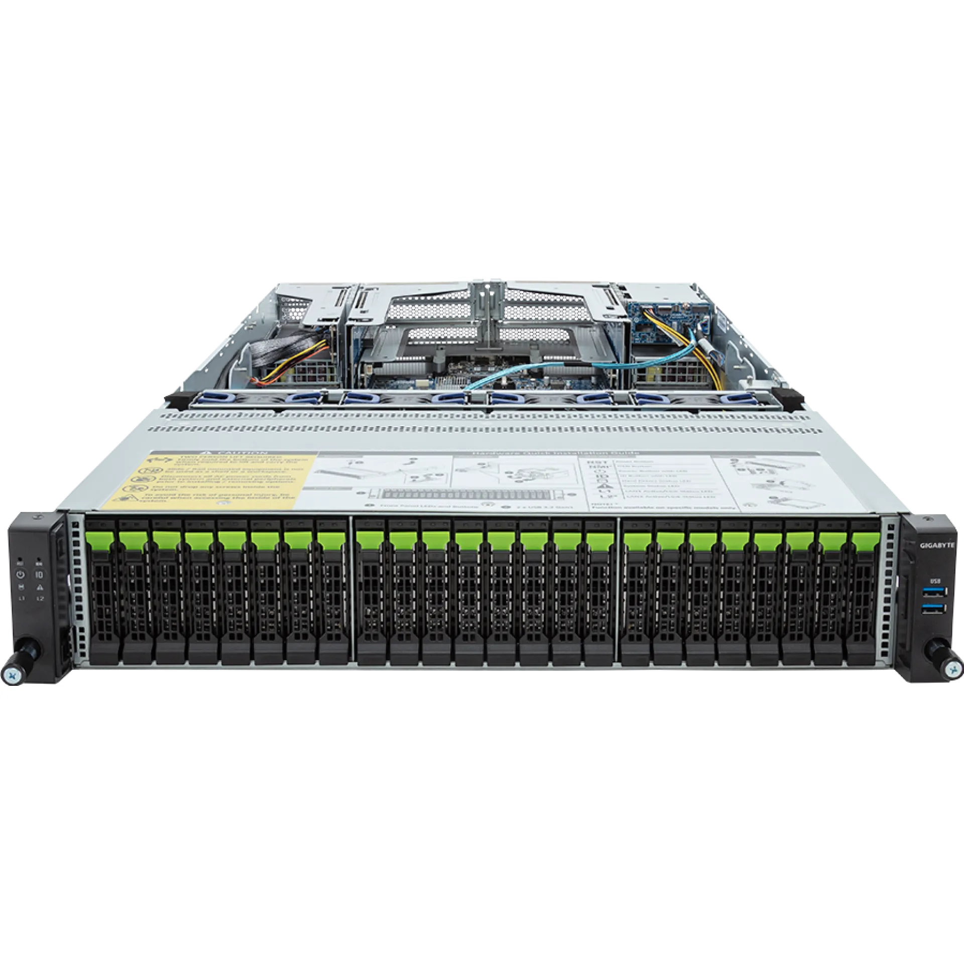 Gigabyte R283-S98-AAE1 front view
