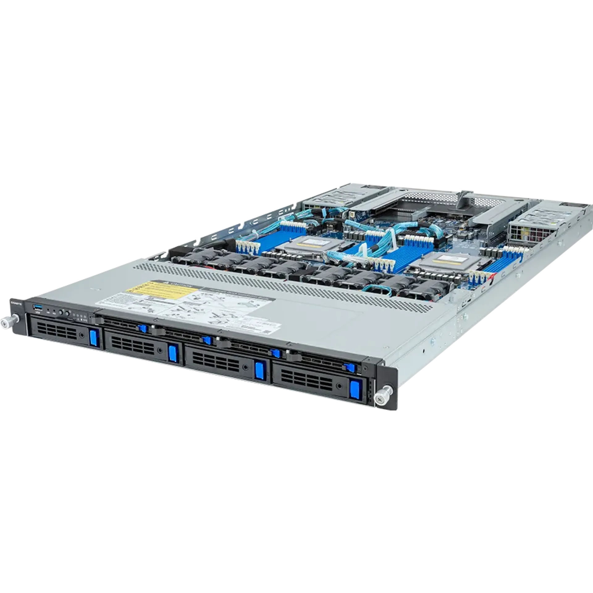 Gigabyte R183-Z91-AAV2 angle view