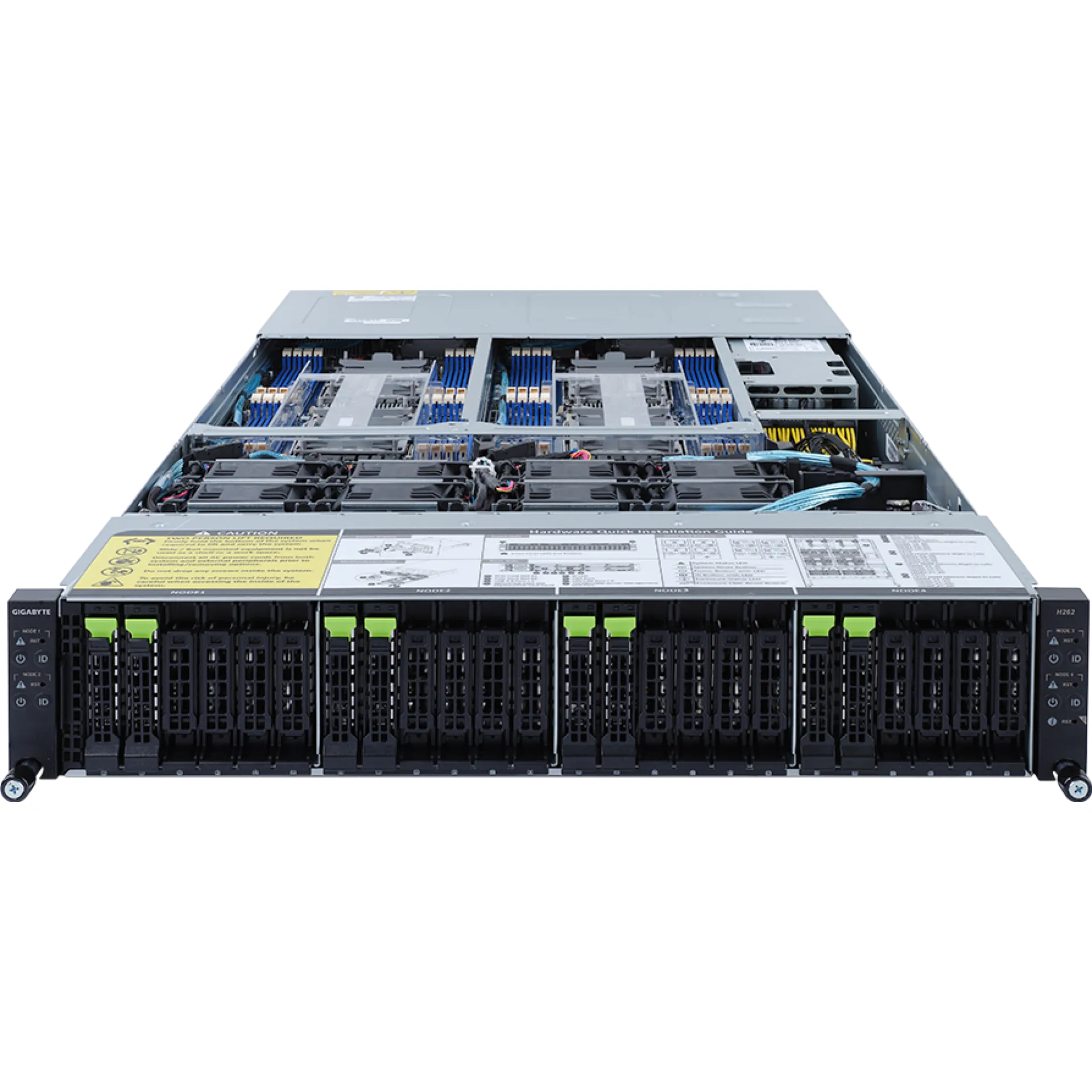 Gigabyte H262-PC2 front view