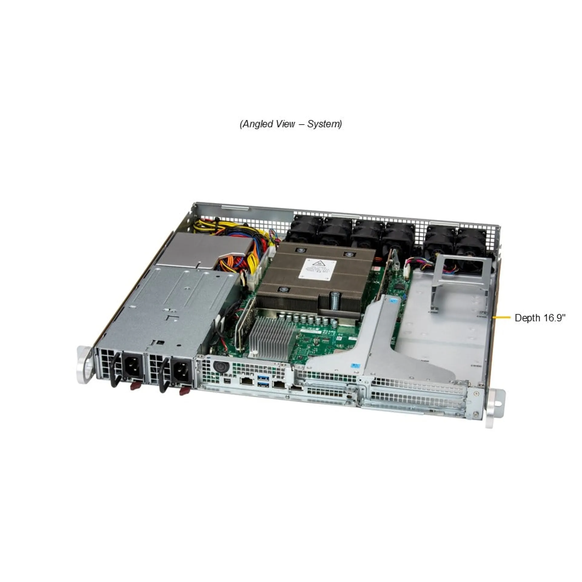 Supermicro ARS-111L-FR angle view