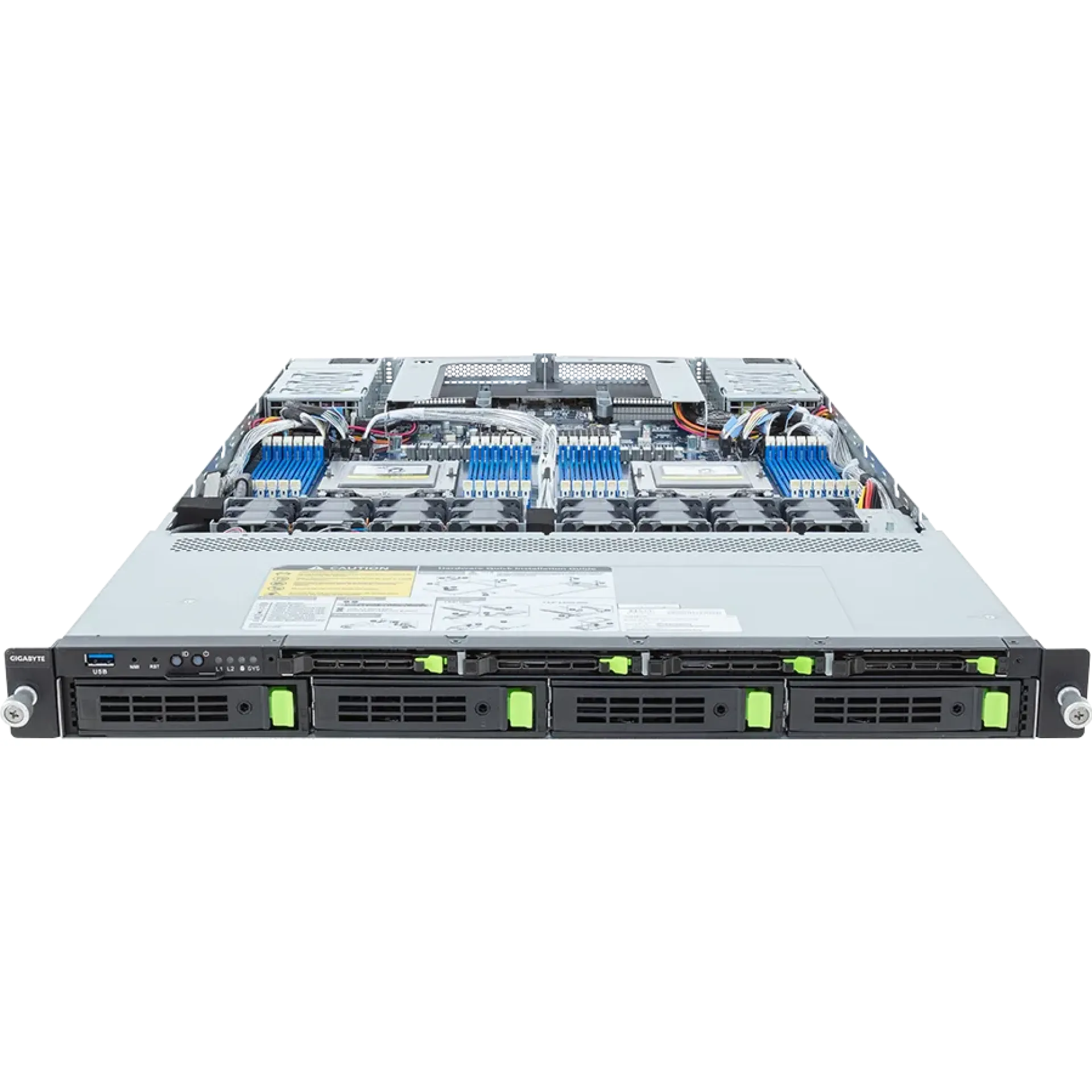 Gigabyte R183-Z96-AAV1 front view