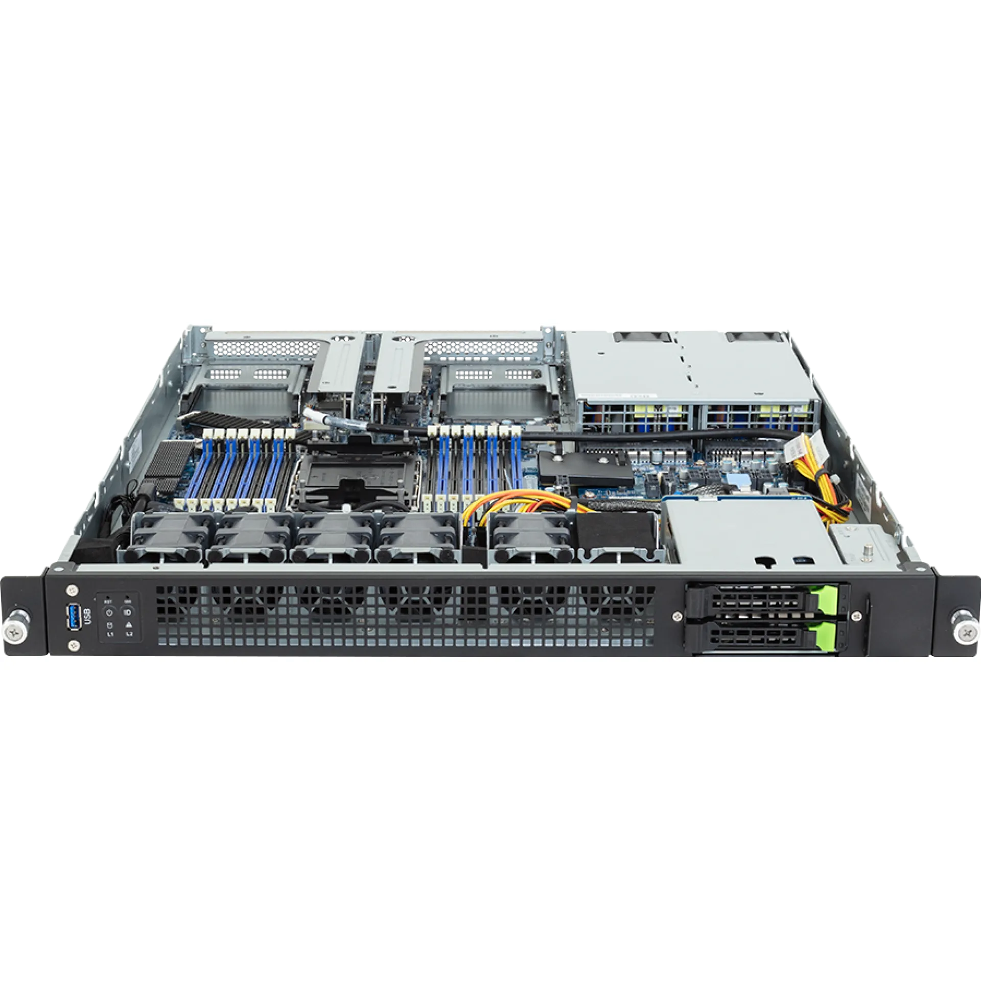 Gigabyte E164-S30-AAG1 front view