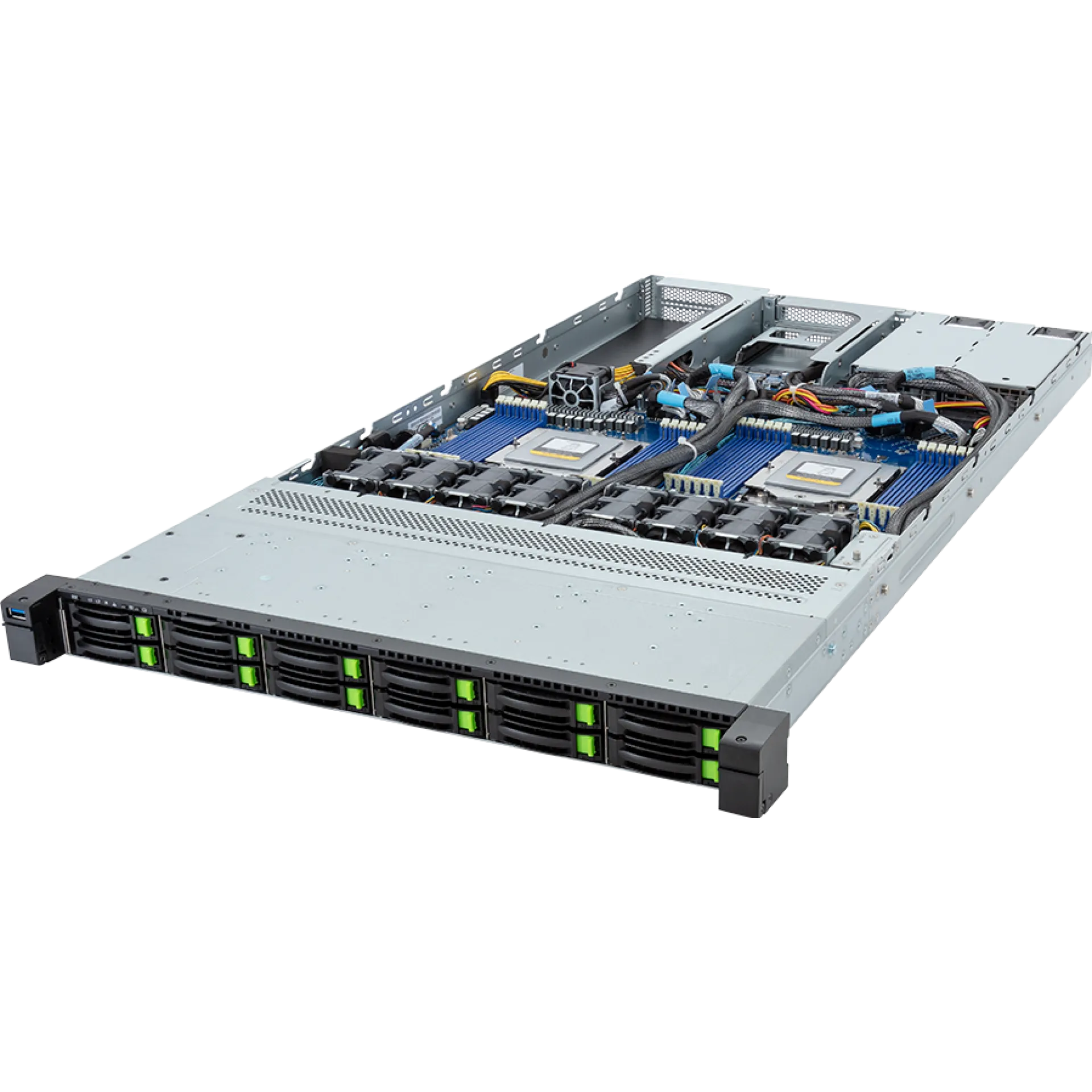 Gigabyte R183-ZF1-AAJ1 angle view