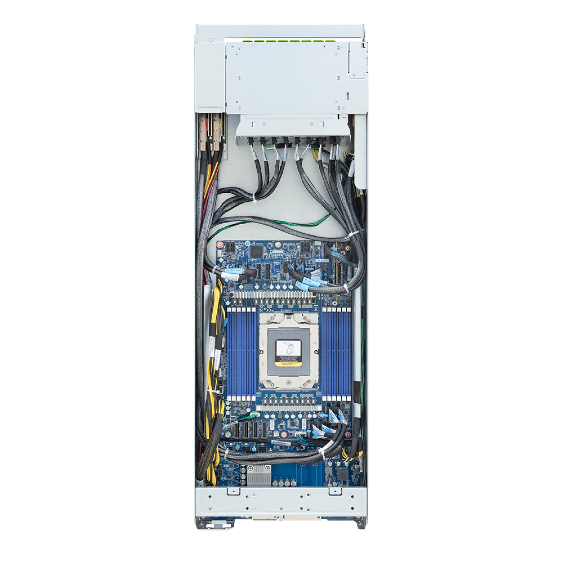 Gigabyte TO25-ZU5-AA01 top view