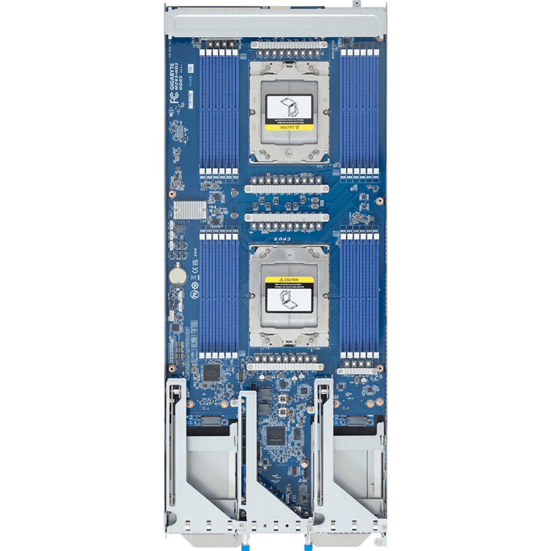 Gigabyte B683-Z80-AAS1 top view