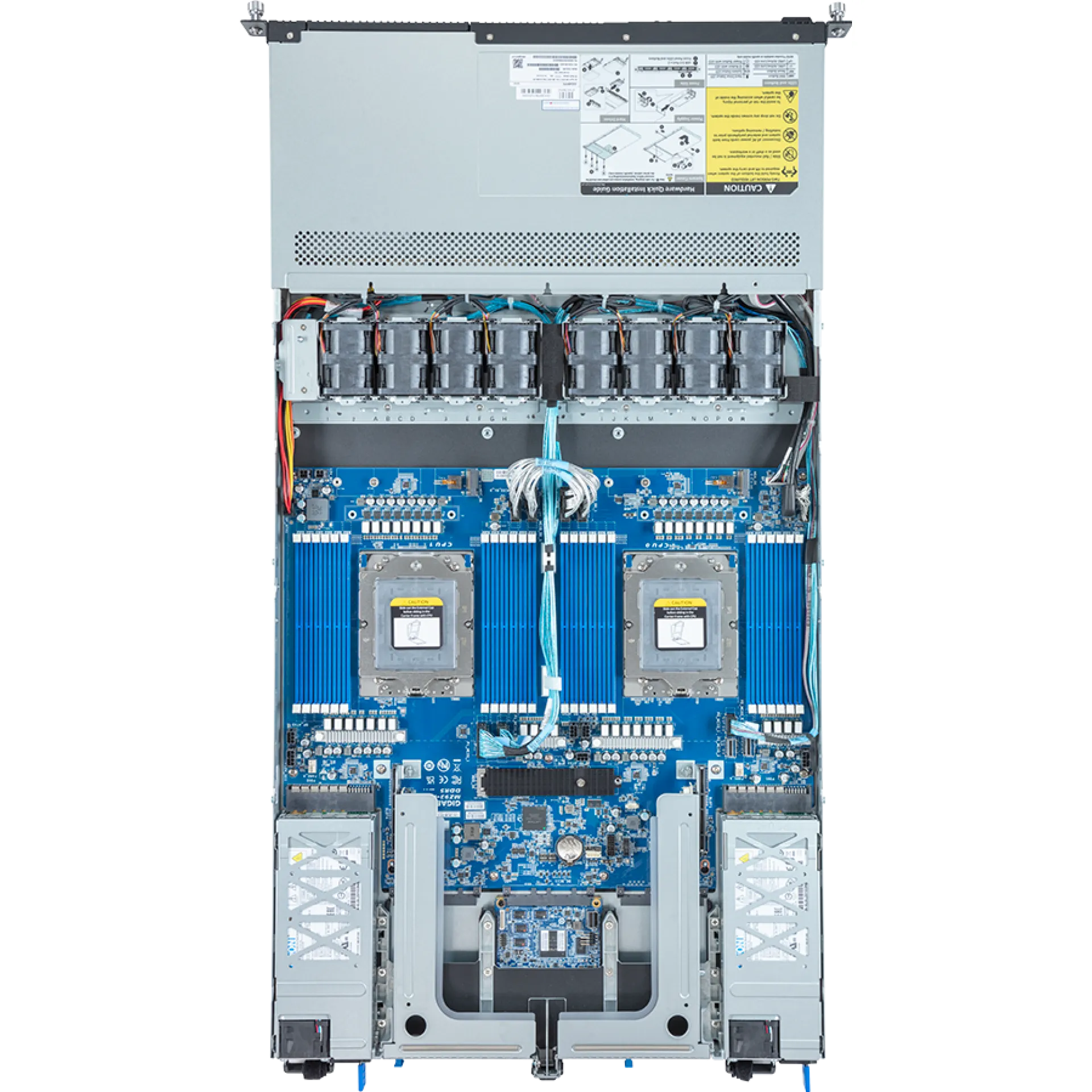 Gigabyte R183-Z90-AAV2 top view