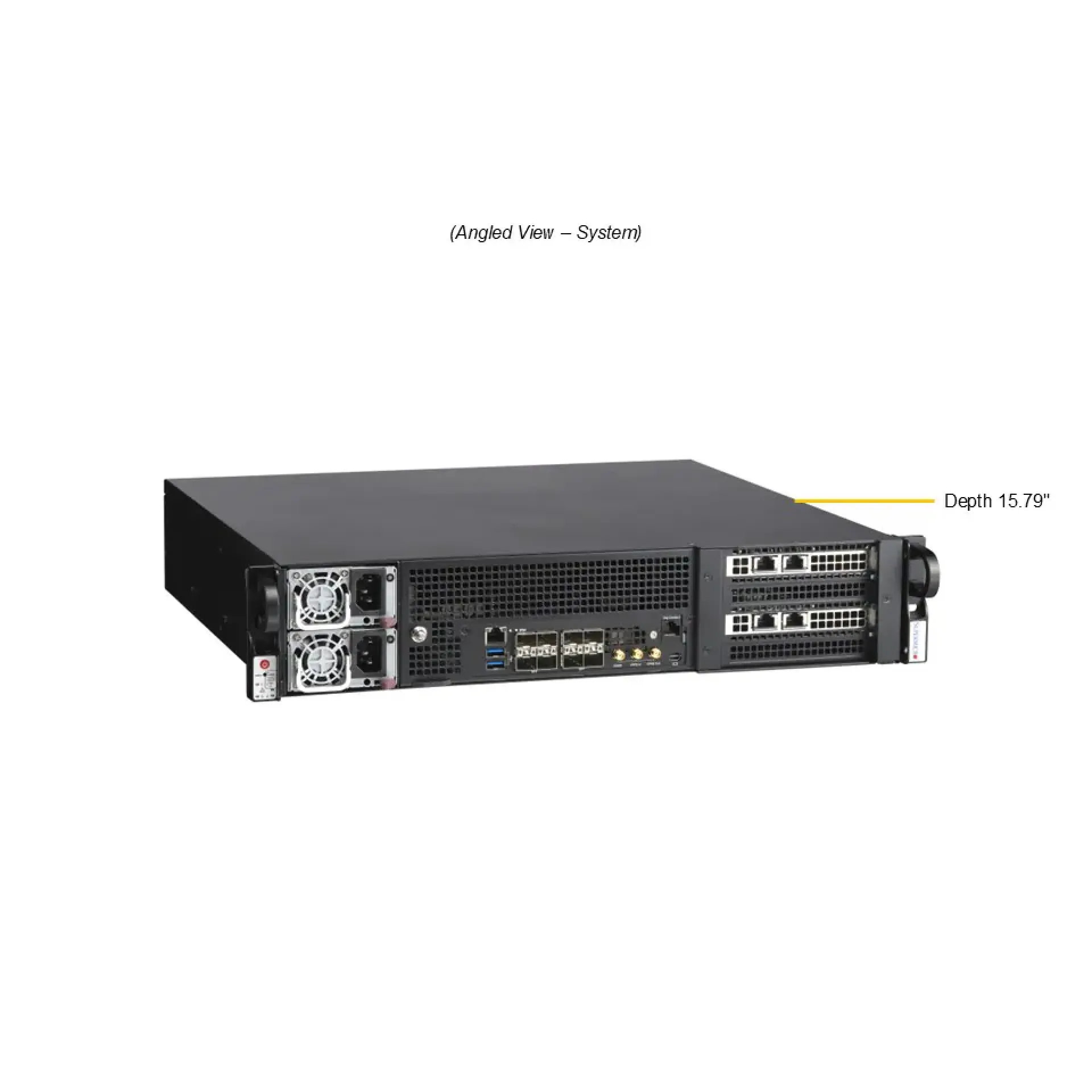 Supermicro SYS-212D-64C-FN8P angle view