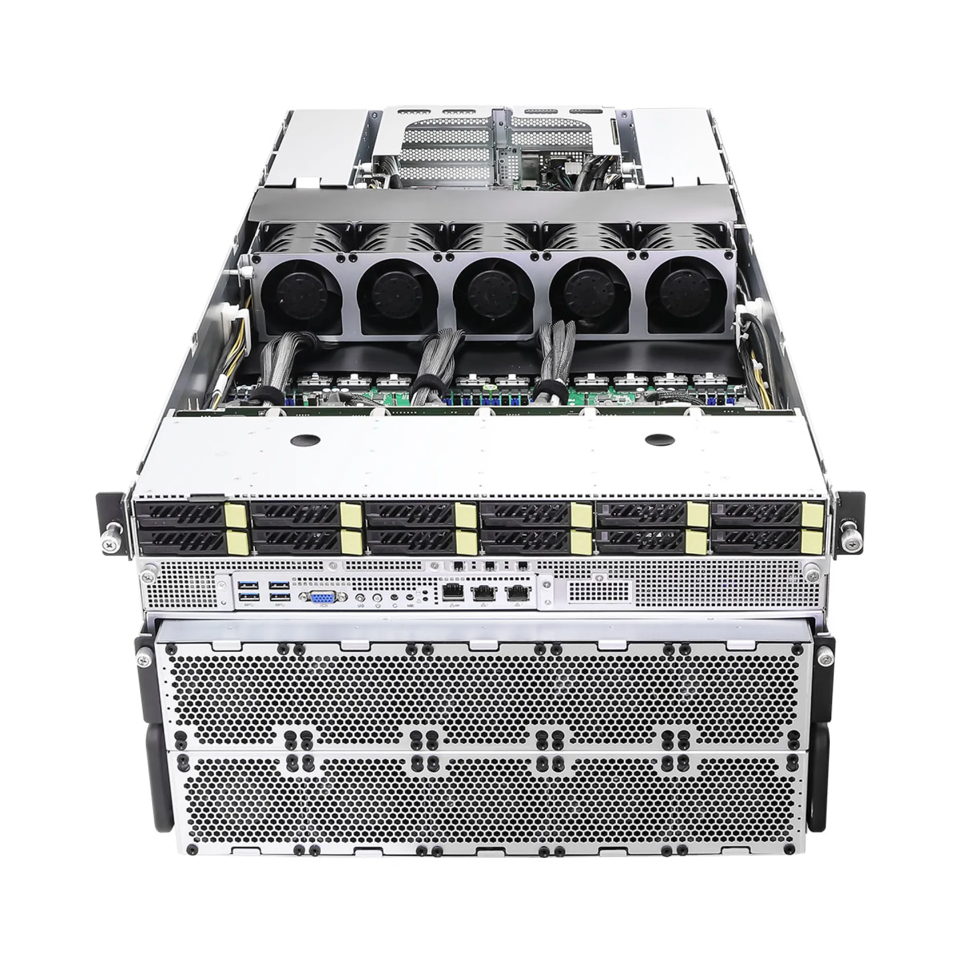 ASRock 6U8X-EGS2 H200 front view