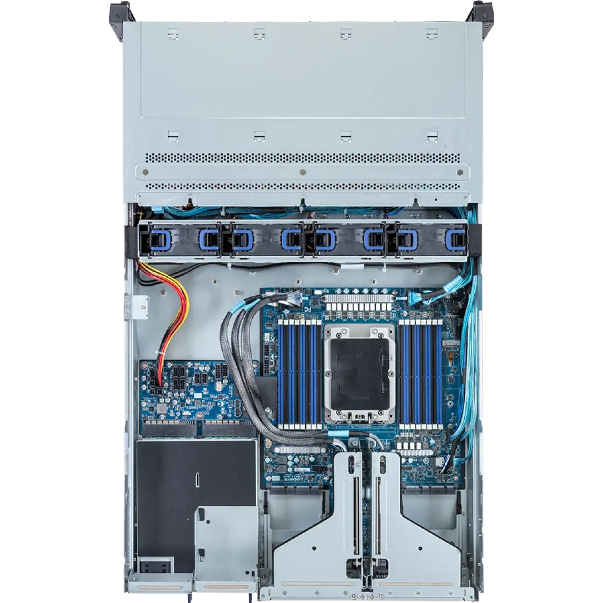 Gigabyte R263-P30-AAH1 top view