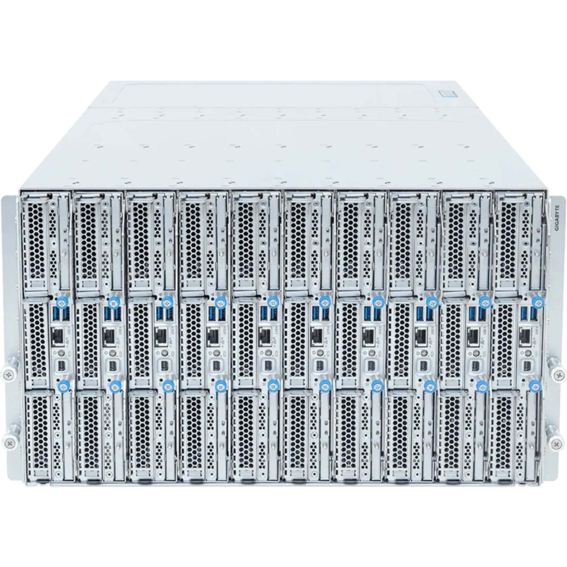 Gigabyte B684-A80-LAS1 front view