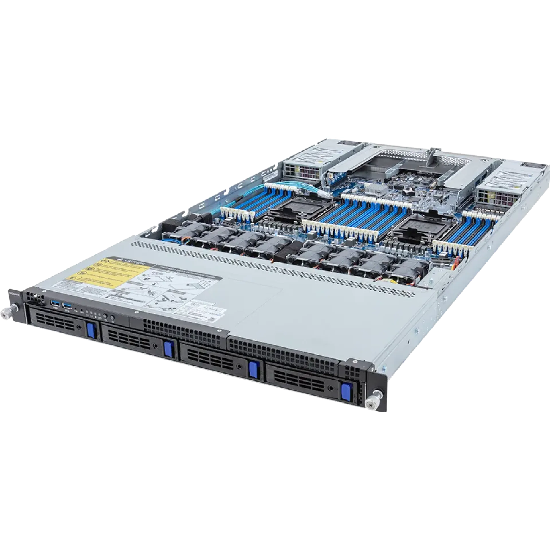 Gigabyte R183-S93-AAH2 angle view