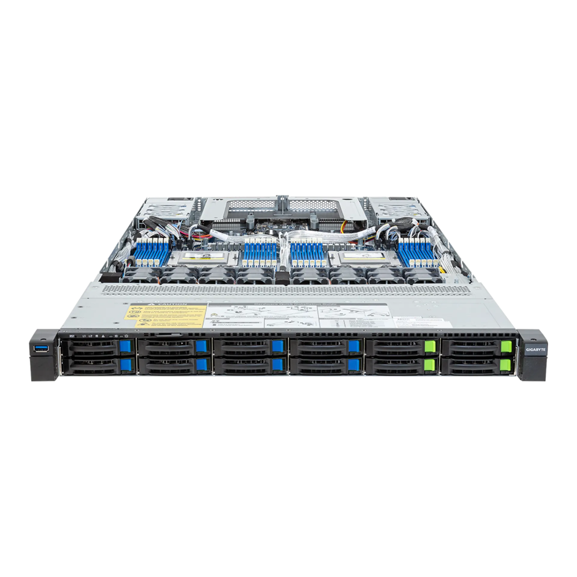 Gigabyte R183-Z94-AAV2 front view