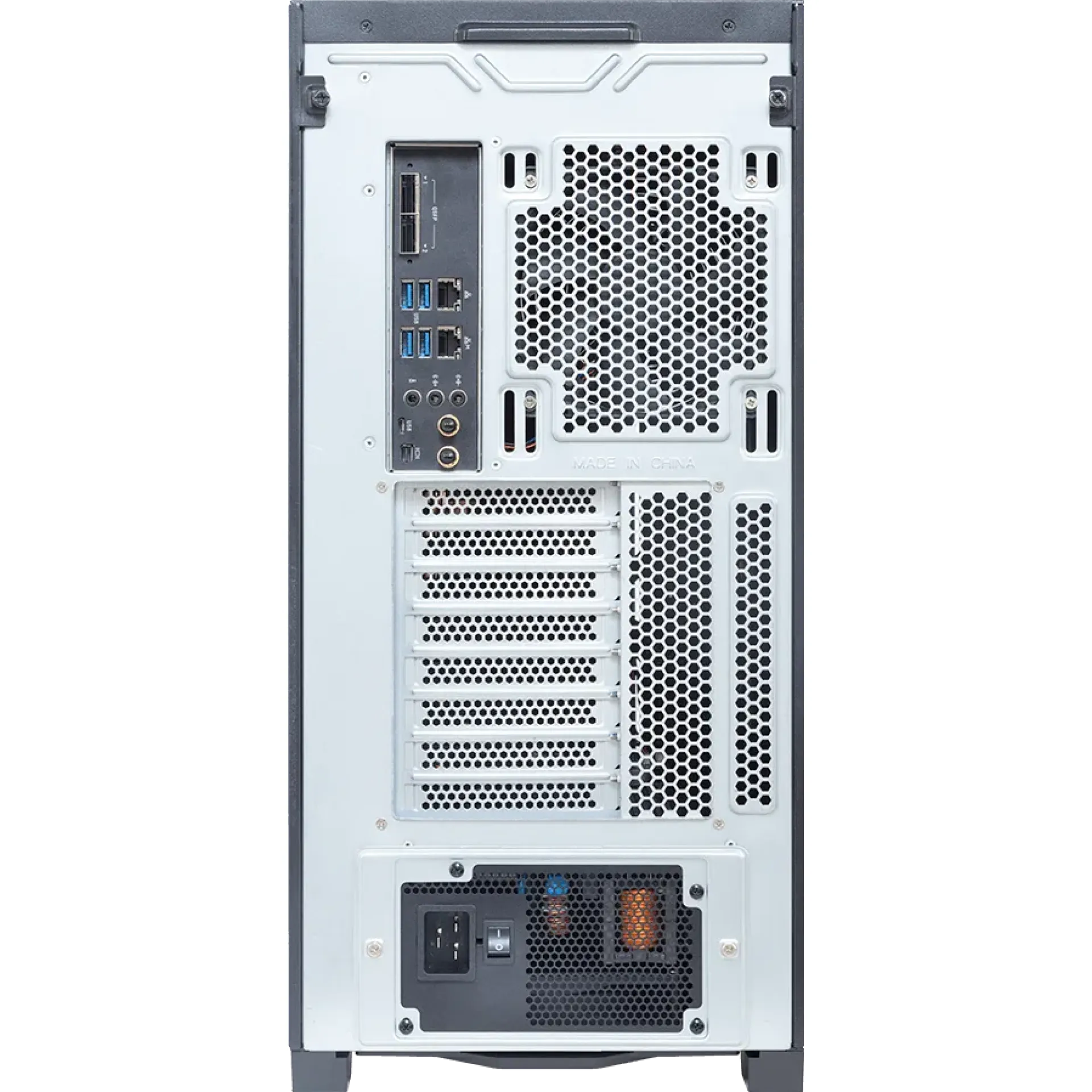 Gigabyte W775-V10-L01 rear view