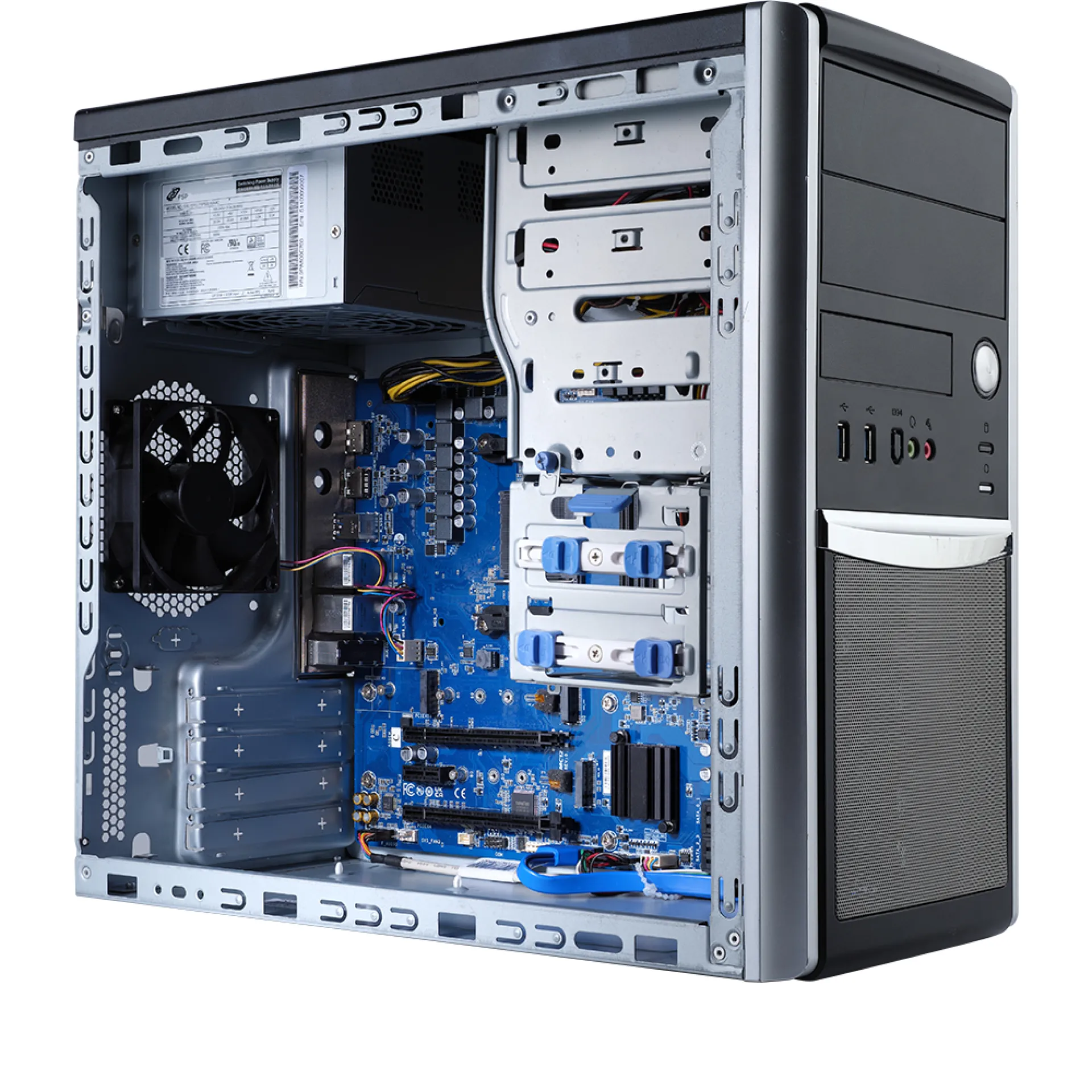 Gigabyte W331-Z00 side view