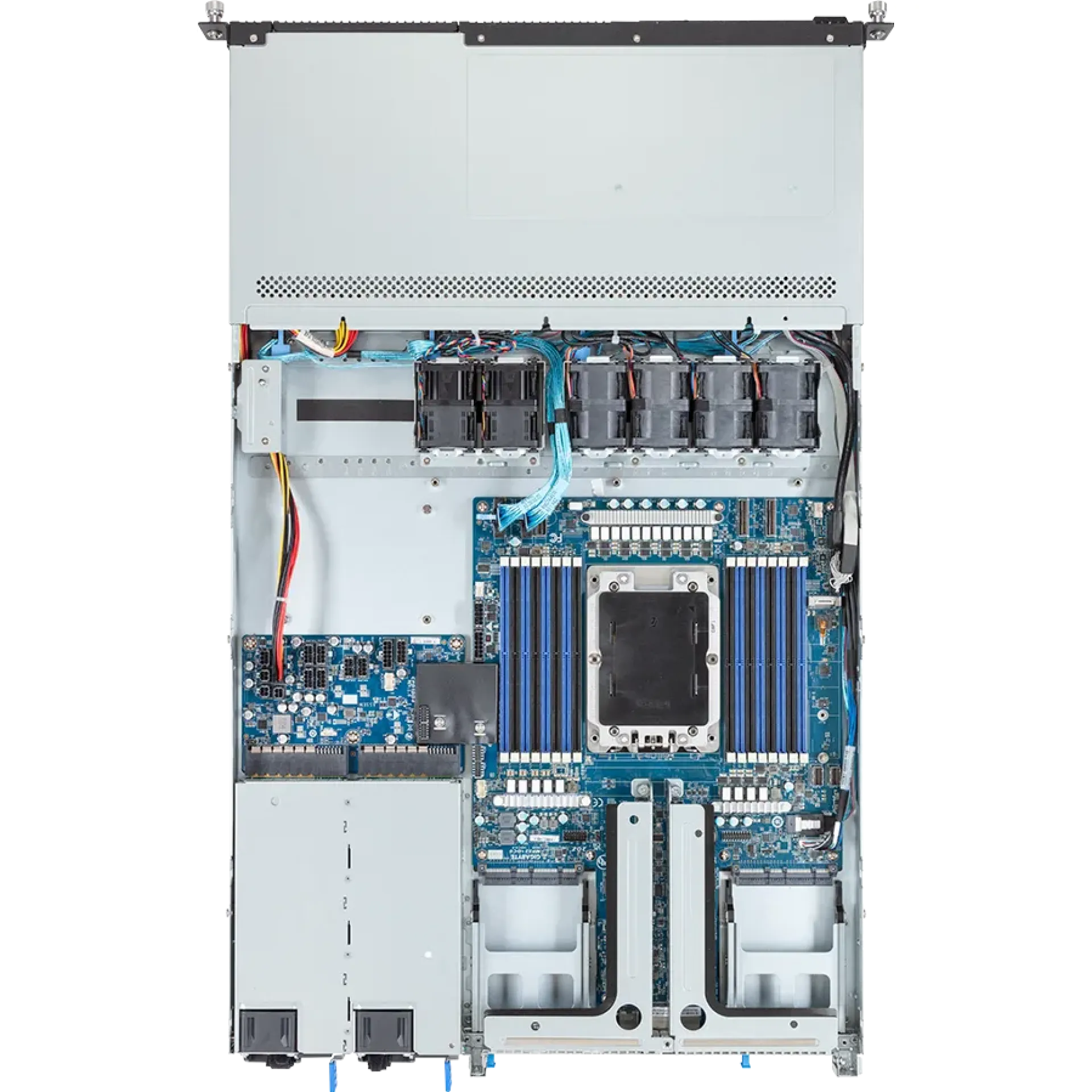 Gigabyte R163-P30-AAG1 top view