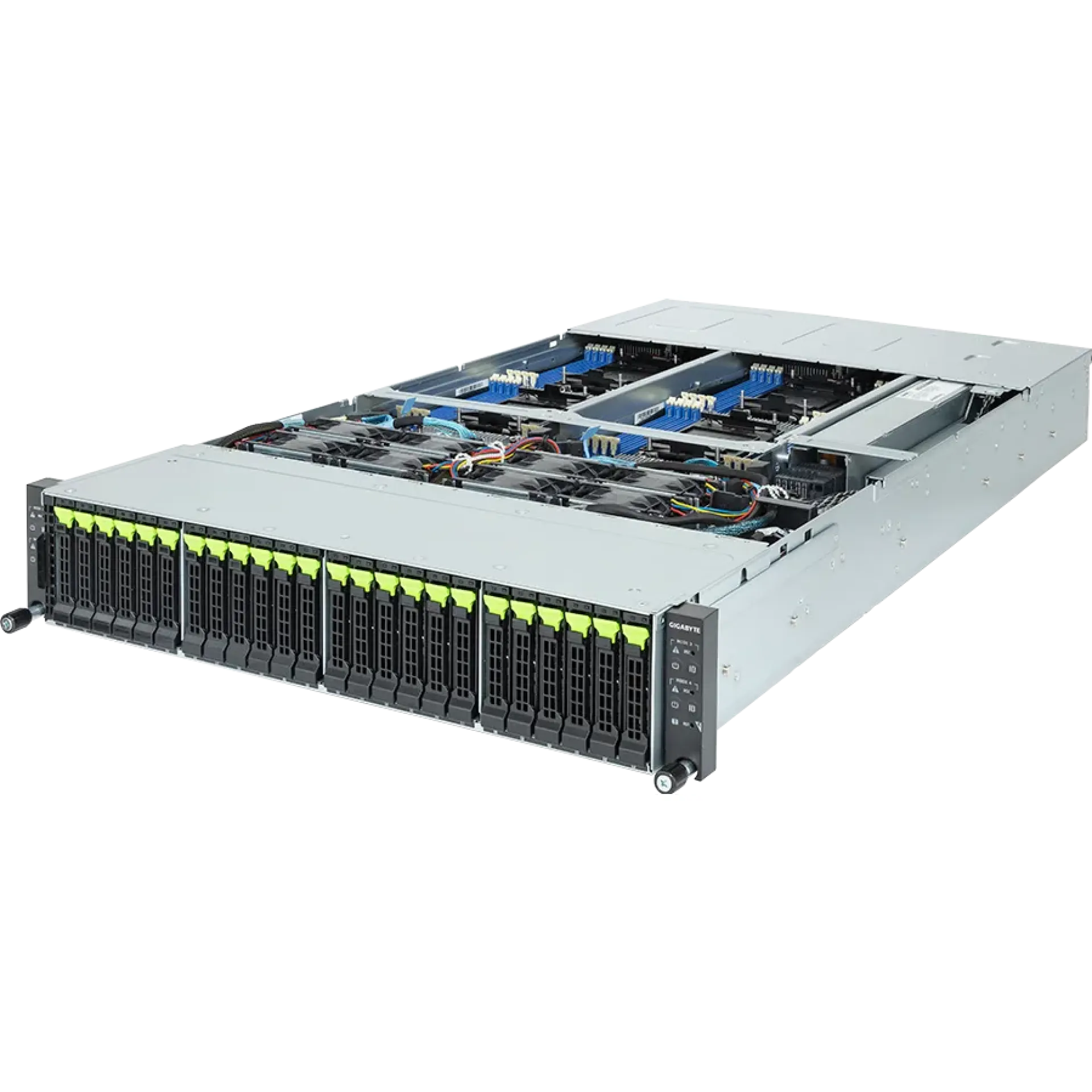 Gigabyte H263-S66-AAW1 angle view