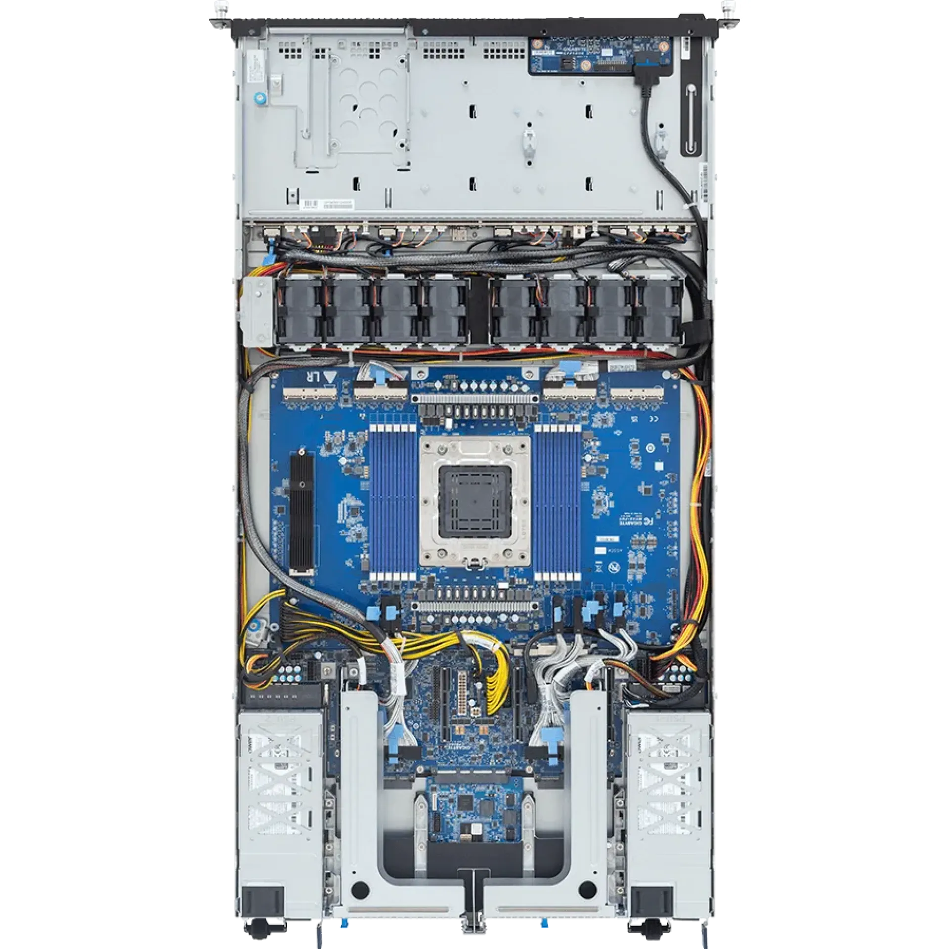 Gigabyte R1A3-T40-AAV1 top view