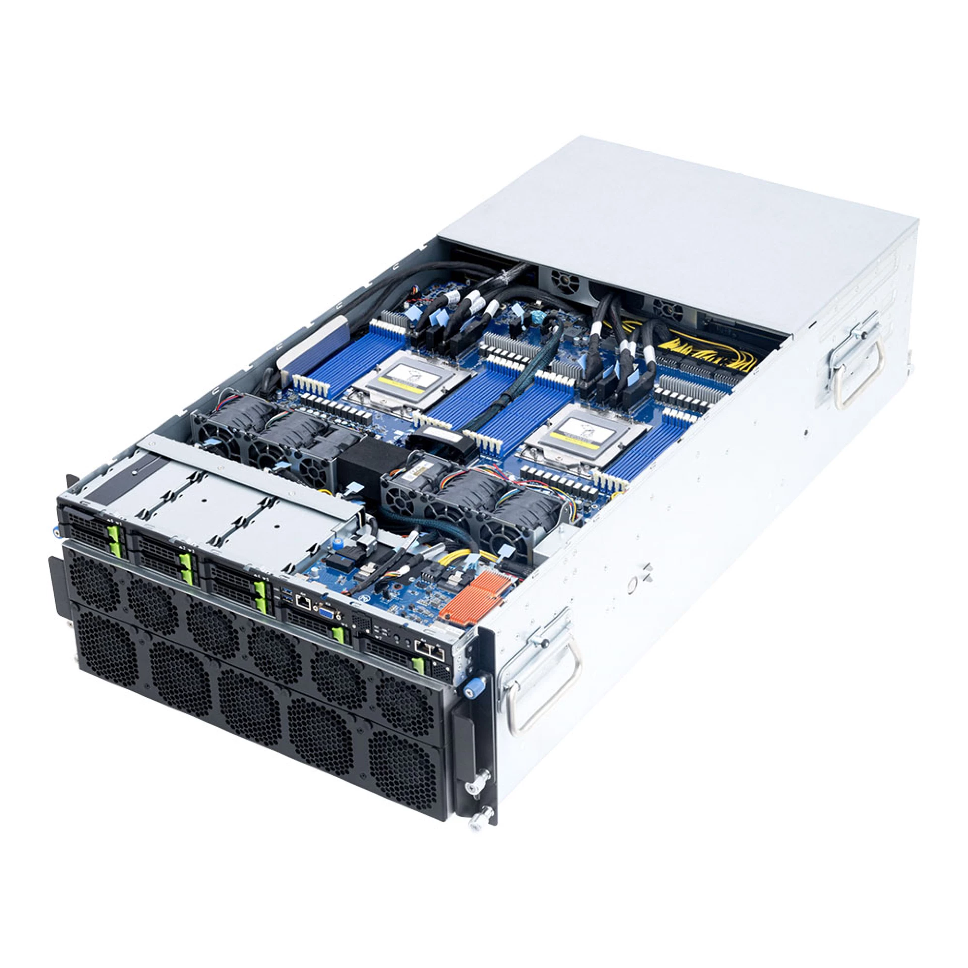 Gigabyte G593-ZX2 angle view