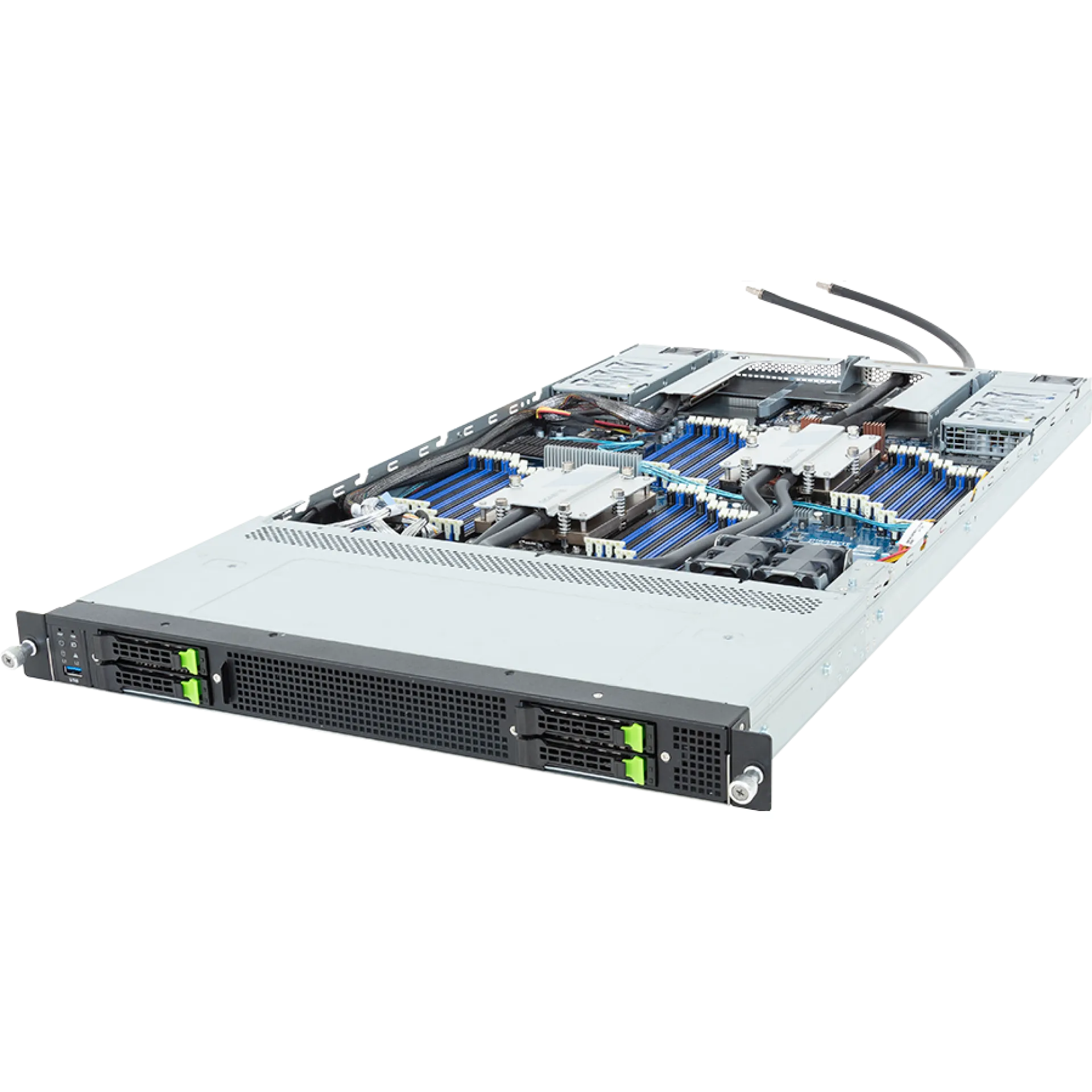 Gigabyte R183-ZK0-LAJ1 angle view
