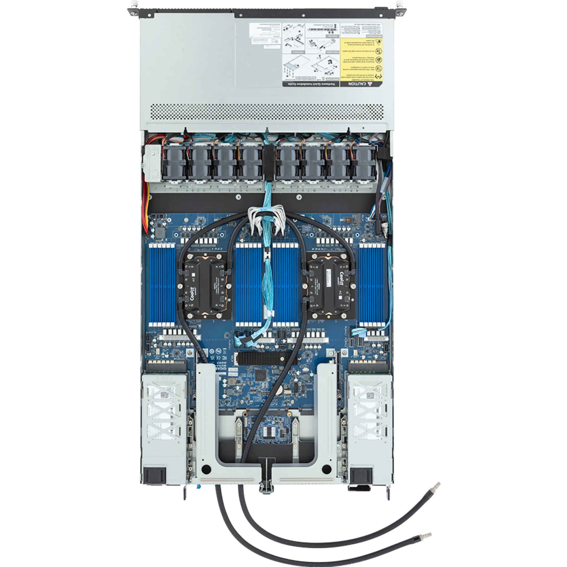 Gigabyte R183-Z90-LAD1 top view