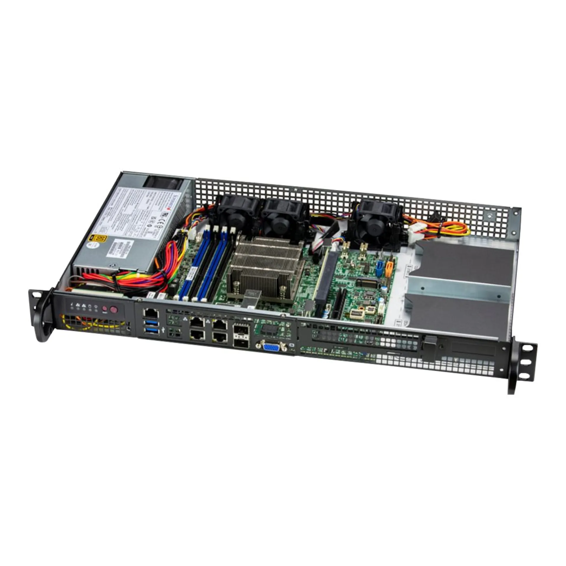 Supermicro SYS-510D-8C-FN6P angle view