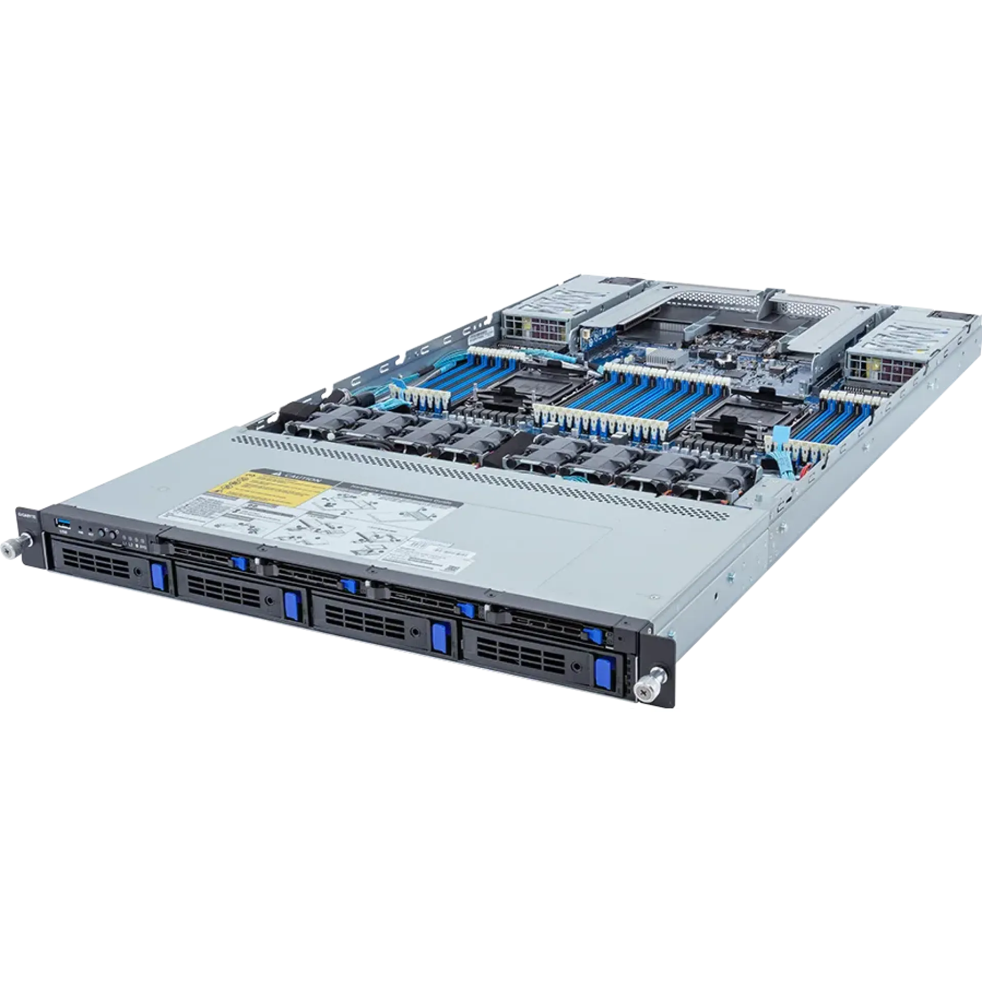 Gigabyte R183-S91-AAD2 angle view