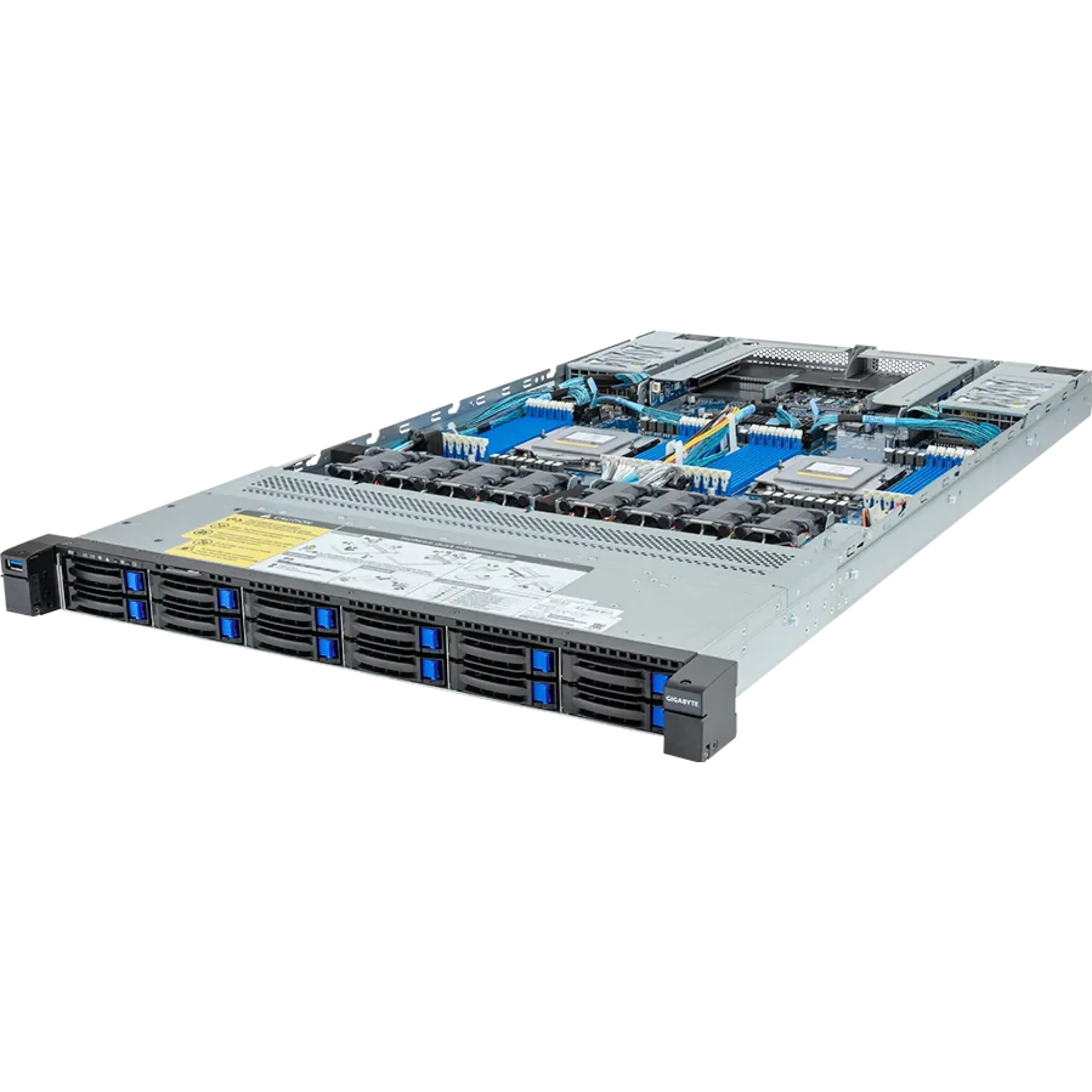 Gigabyte R183-Z92-AAV3 angle view
